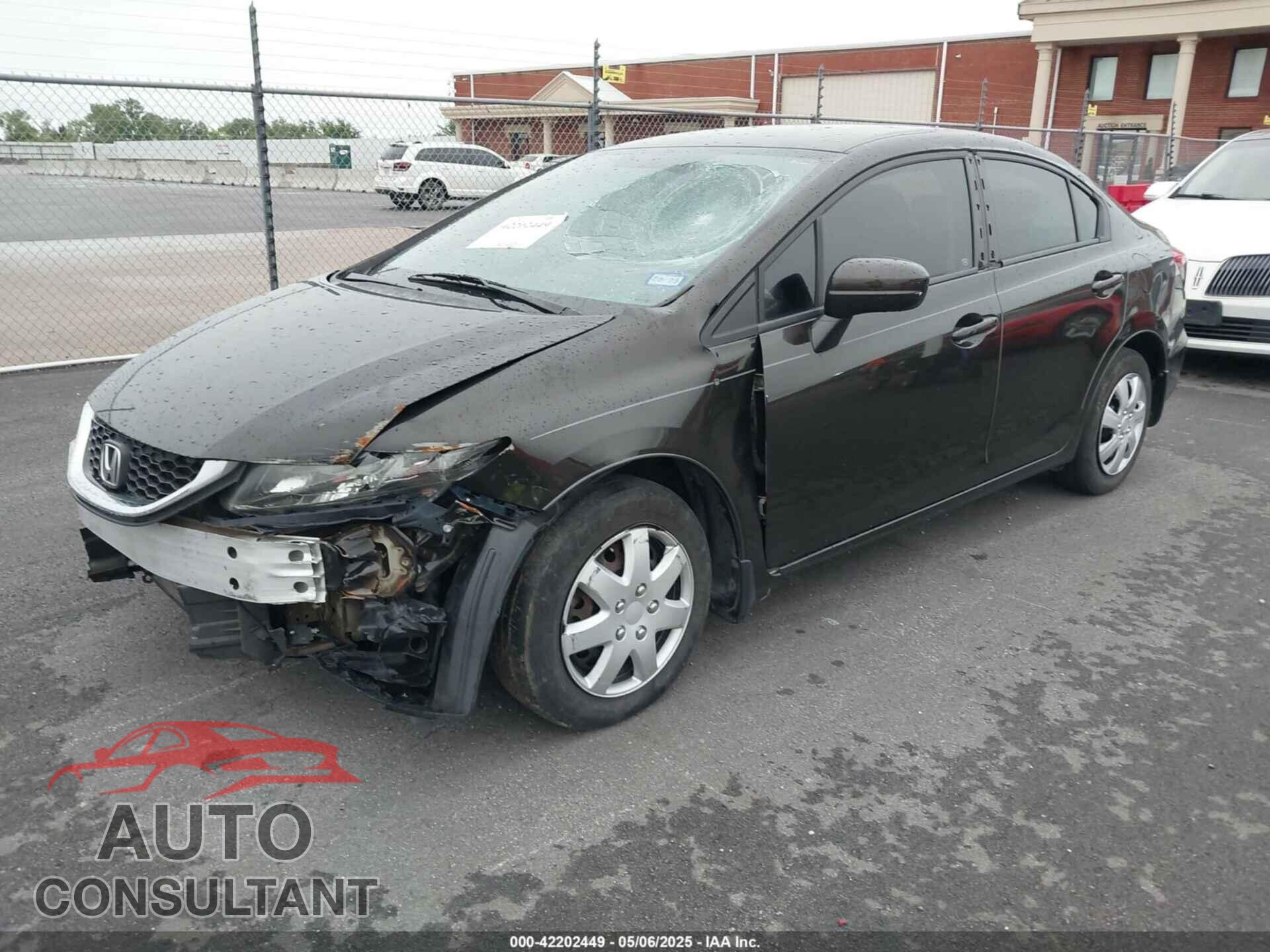 HONDA CIVIC 2014 - 2HGFB2F53EH537873