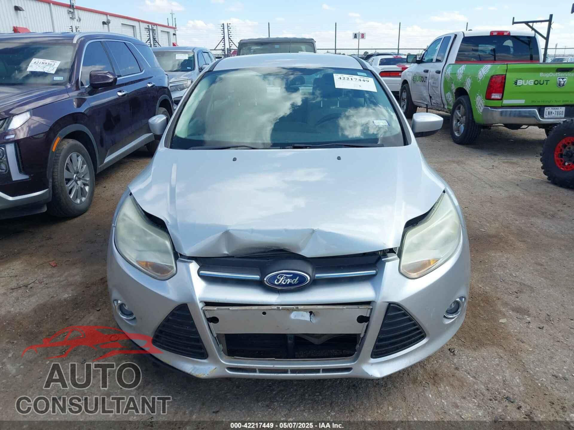 FORD FOCUS 2012 - 1FAHP3F25CL115338