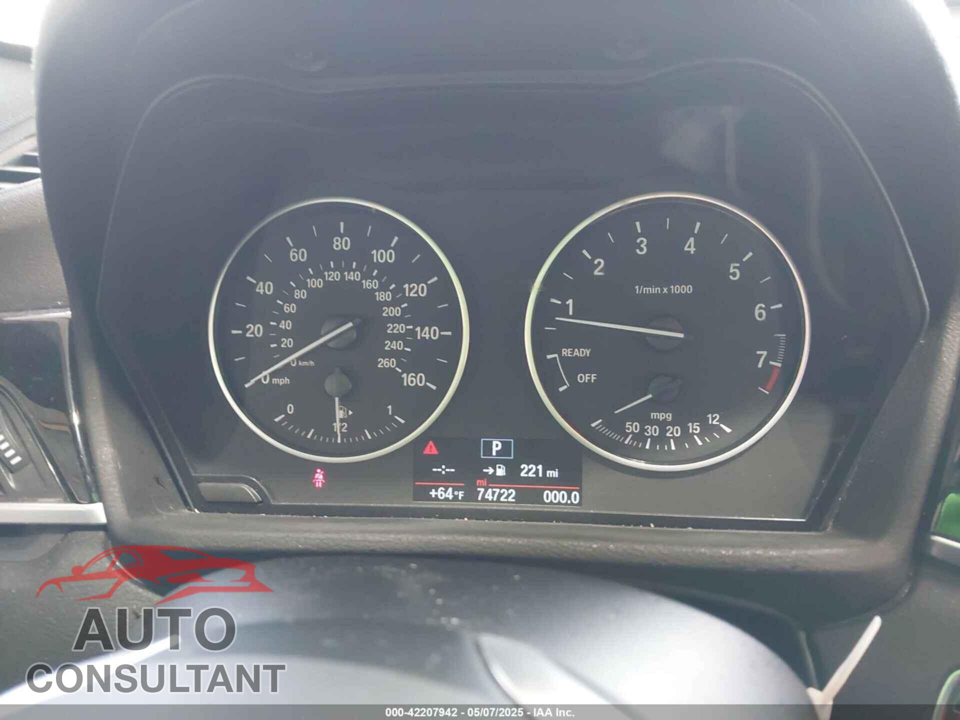BMW X1 2016 - WBXHT3C36GP889408