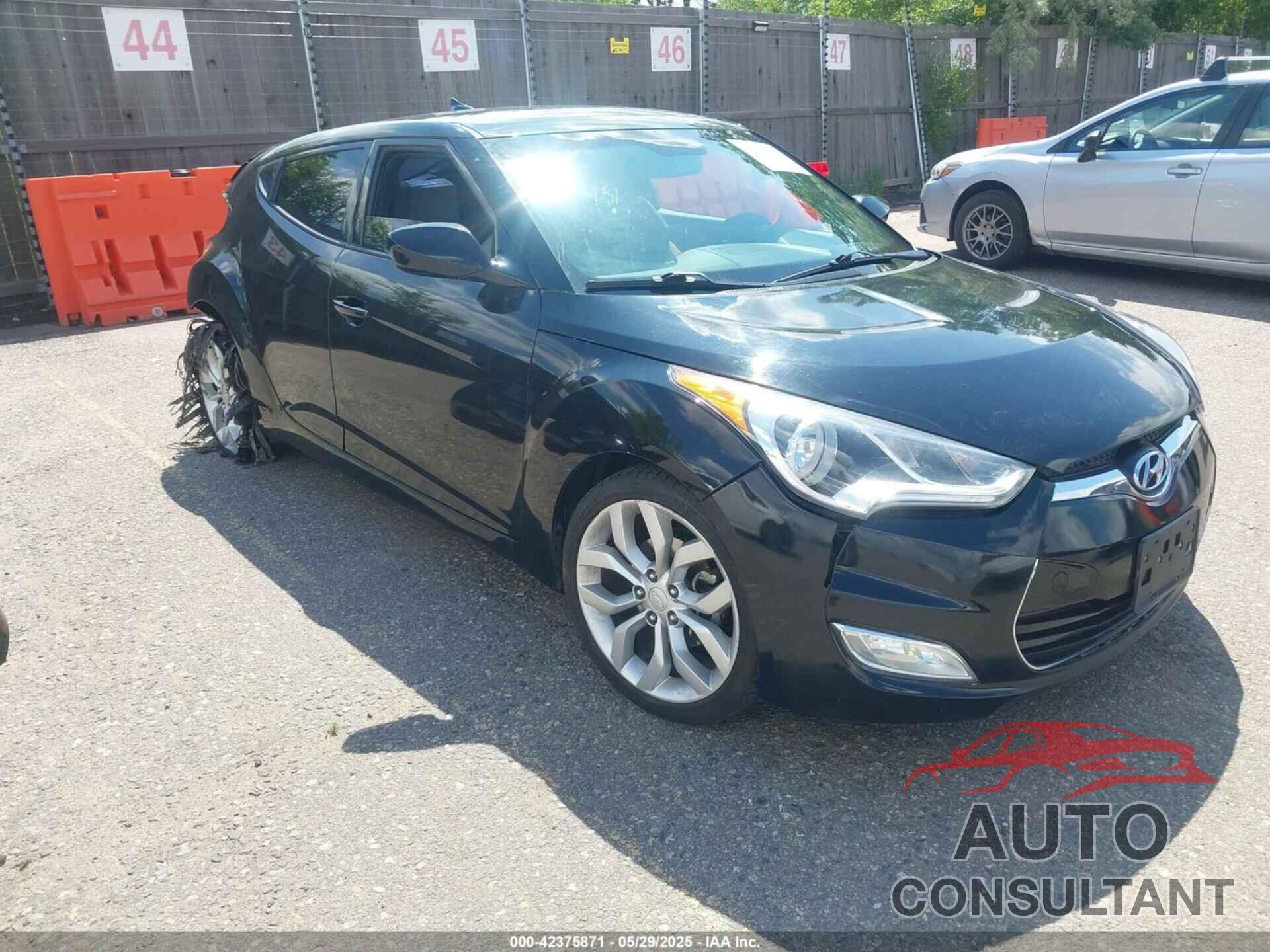 HYUNDAI VELOSTER 2013 - KMHTC6AD1DU154946