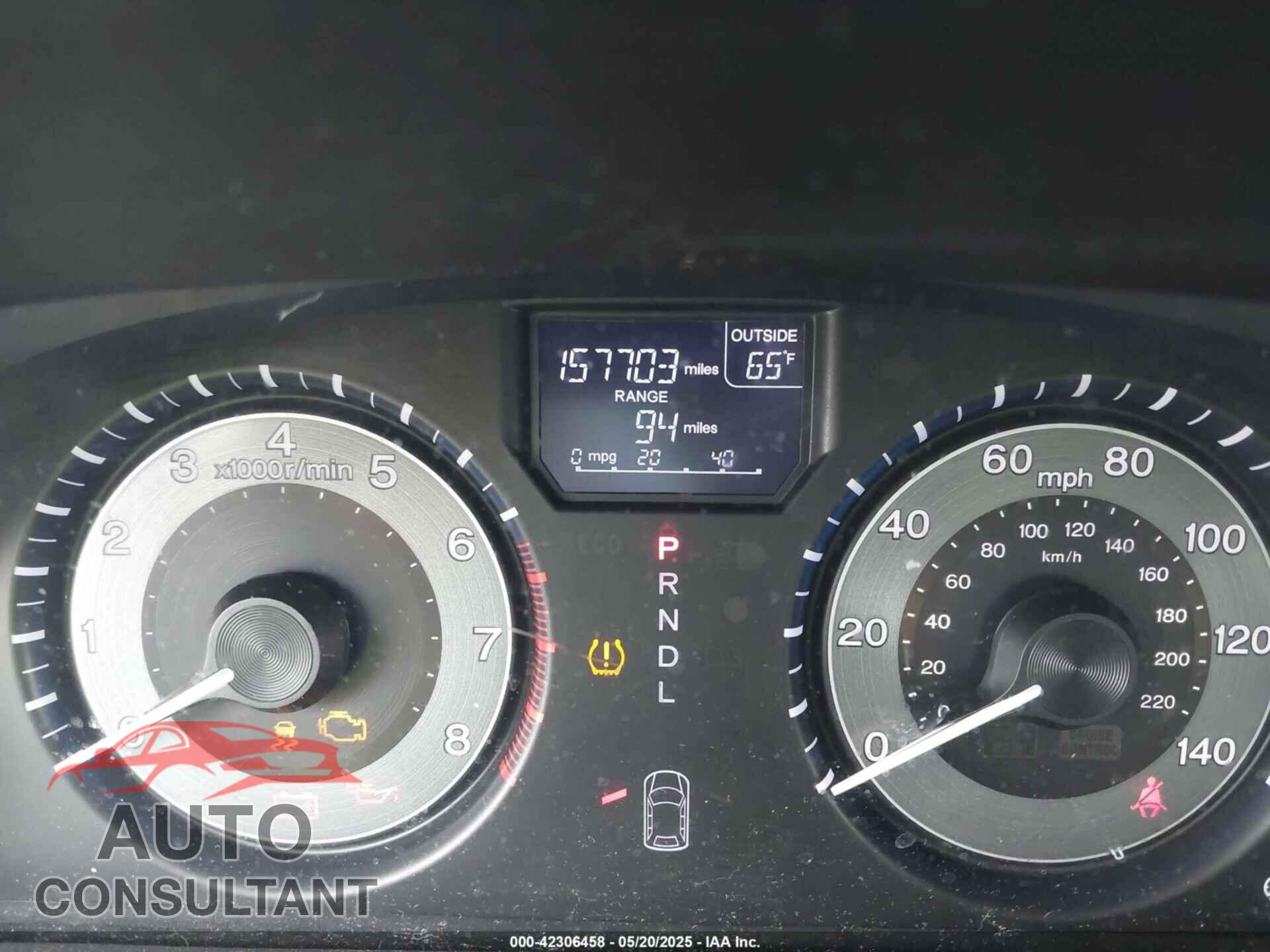 HONDA ODYSSEY 2013 - 5FNRL5H44DB072698