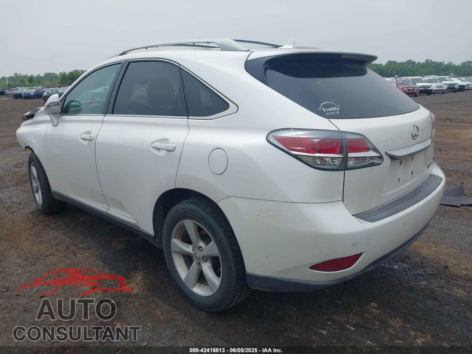LEXUS RX 350 2013 - 2T2BK1BA1DC183091