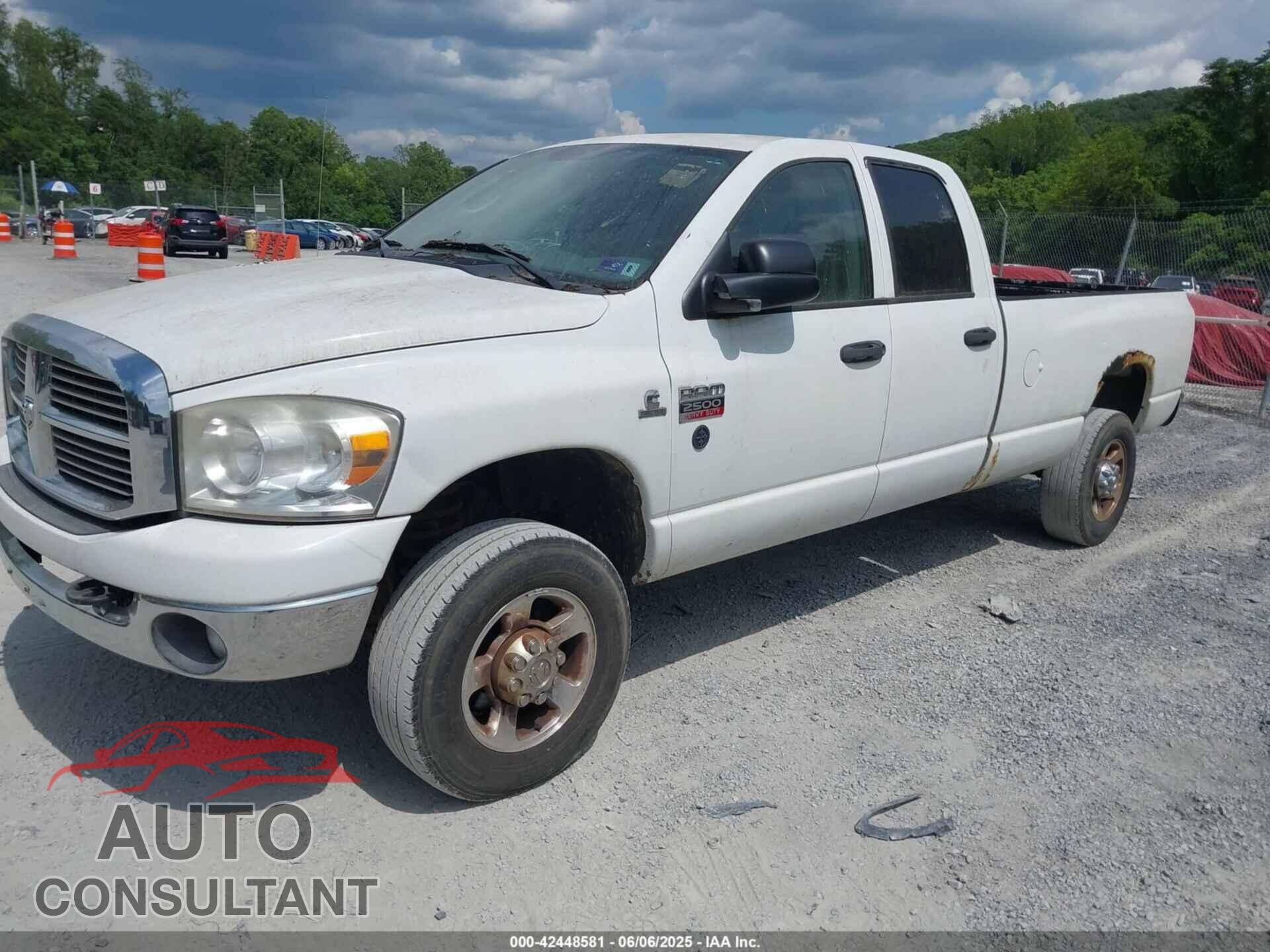 DODGE RAM 2500 2009 - 3D7KS28L89G532303