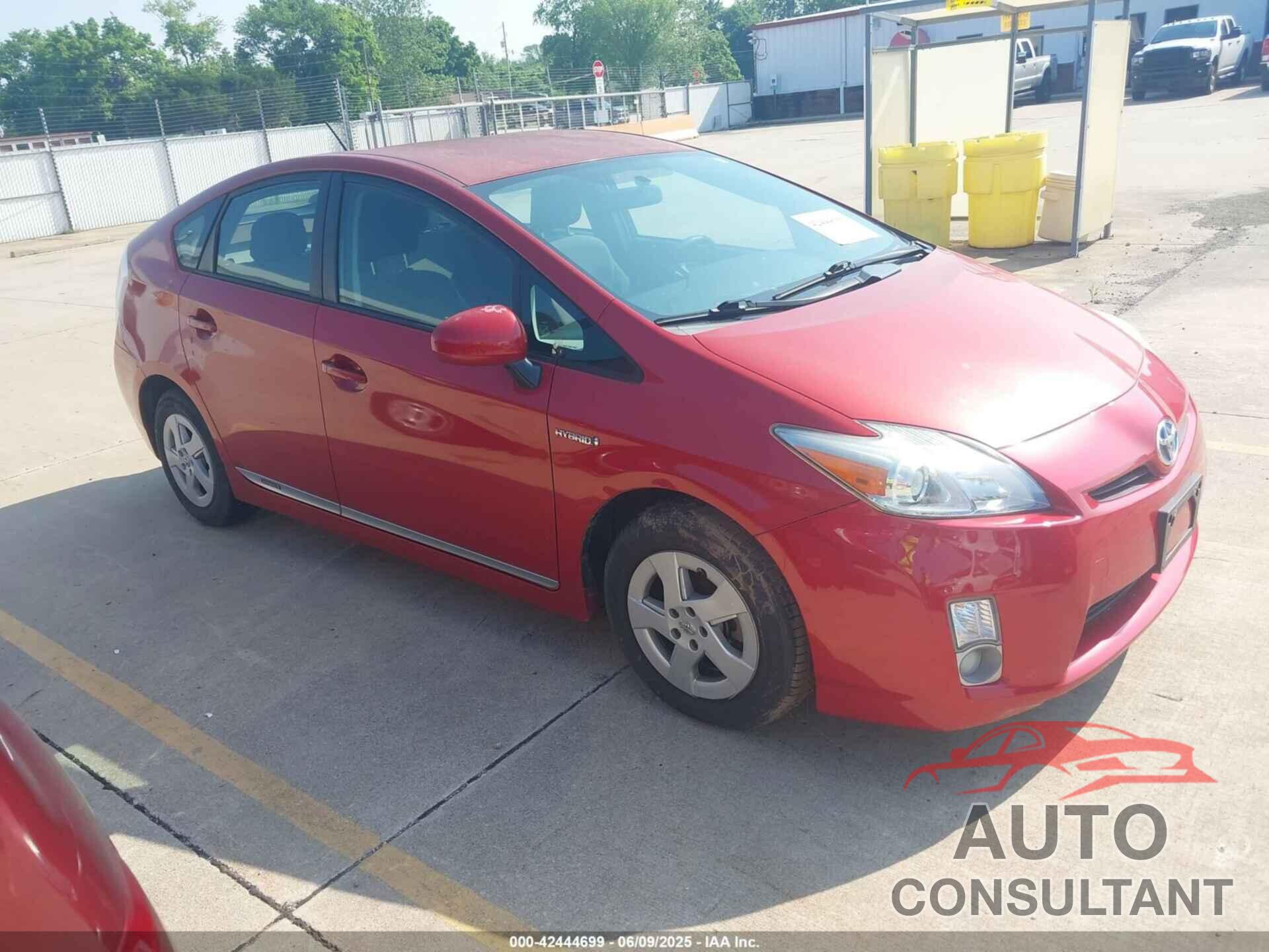 TOYOTA PRIUS 2011 - JTDKN3DU6B1413515