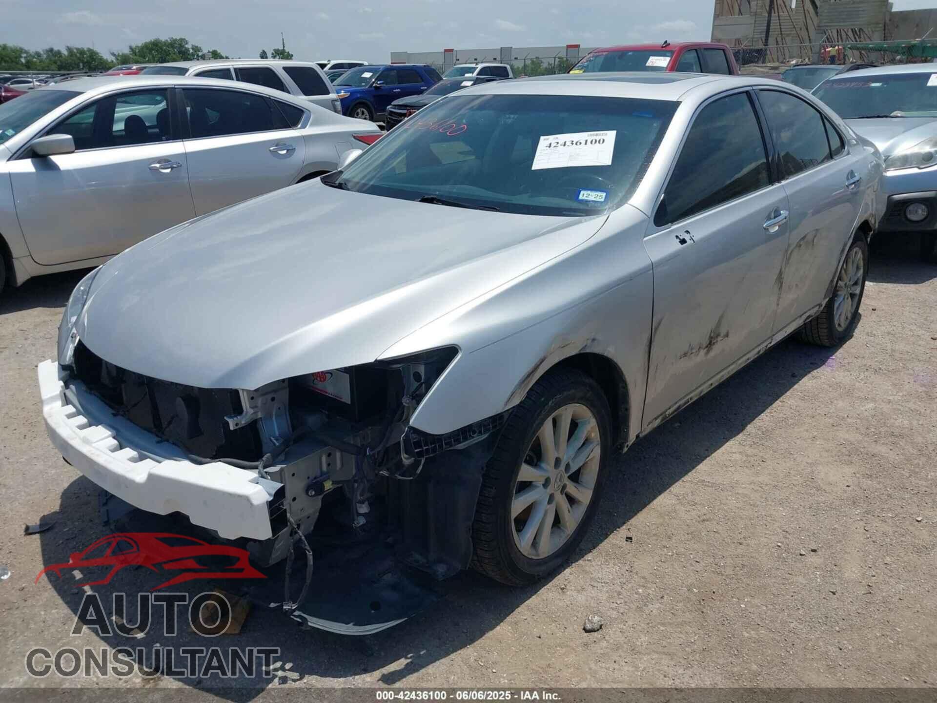 LEXUS ES 350 2011 - JTHBK1EG6B2461420