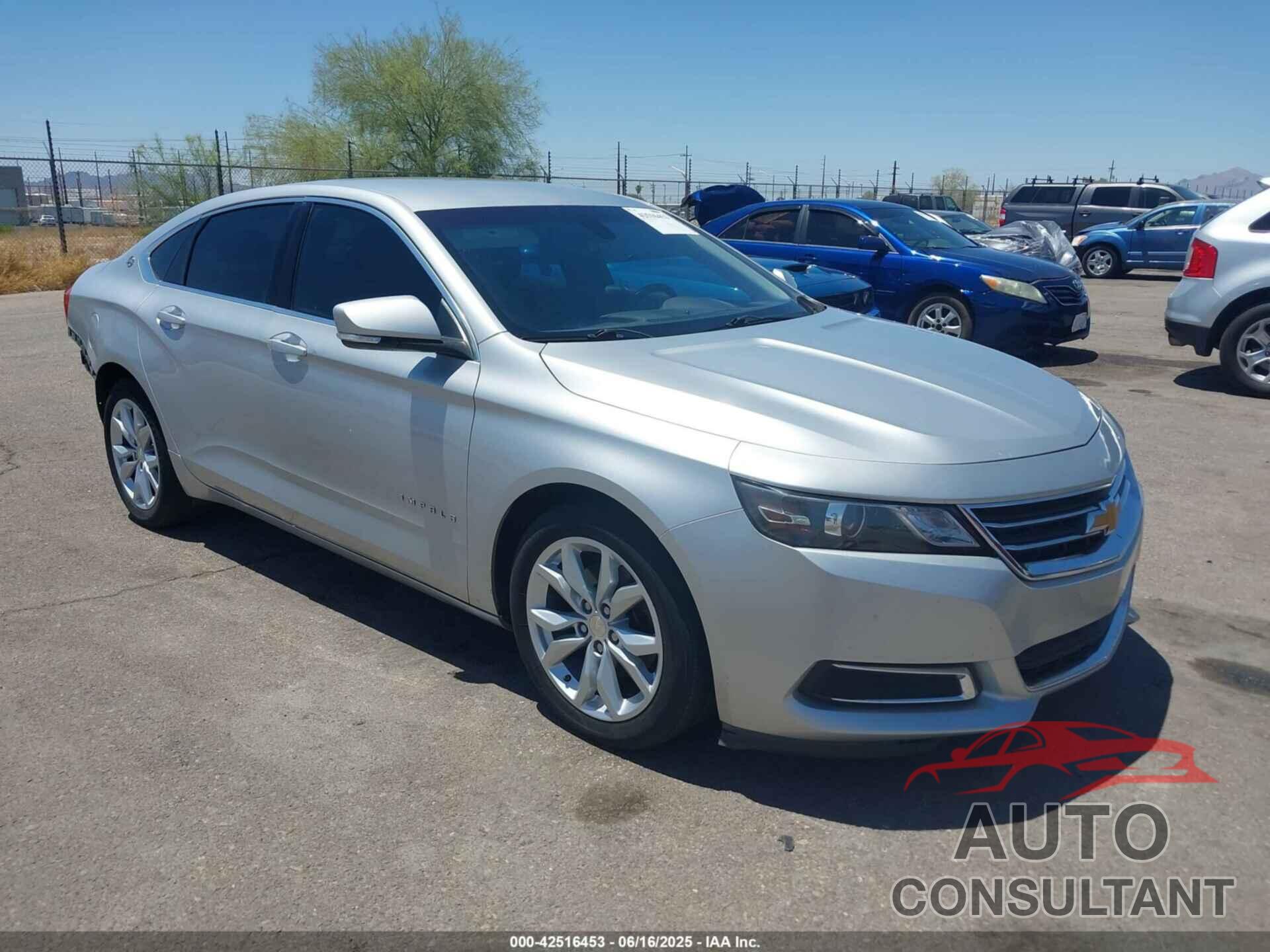 CHEVROLET IMPALA 2016 - 2G1105SA4G9185914