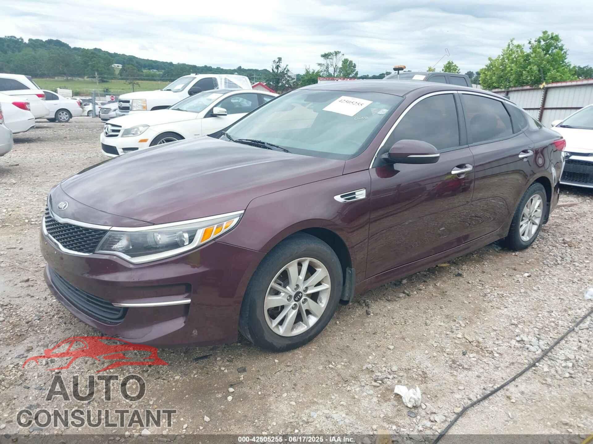 KIA OPTIMA 2016 - 5XXGT4L35GG106956
