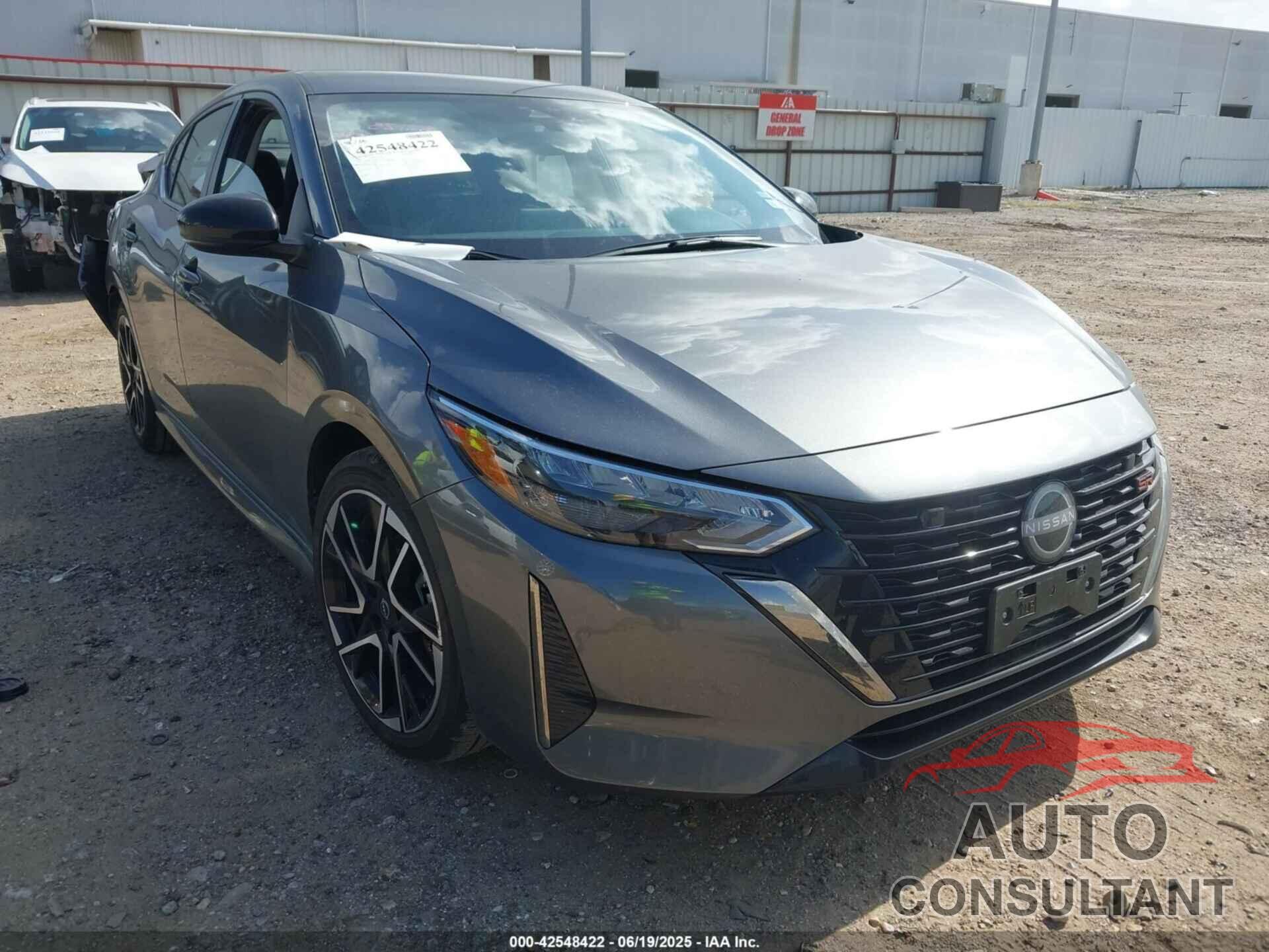 NISSAN SENTRA 2025 - 3N1AB8DV6SY307980