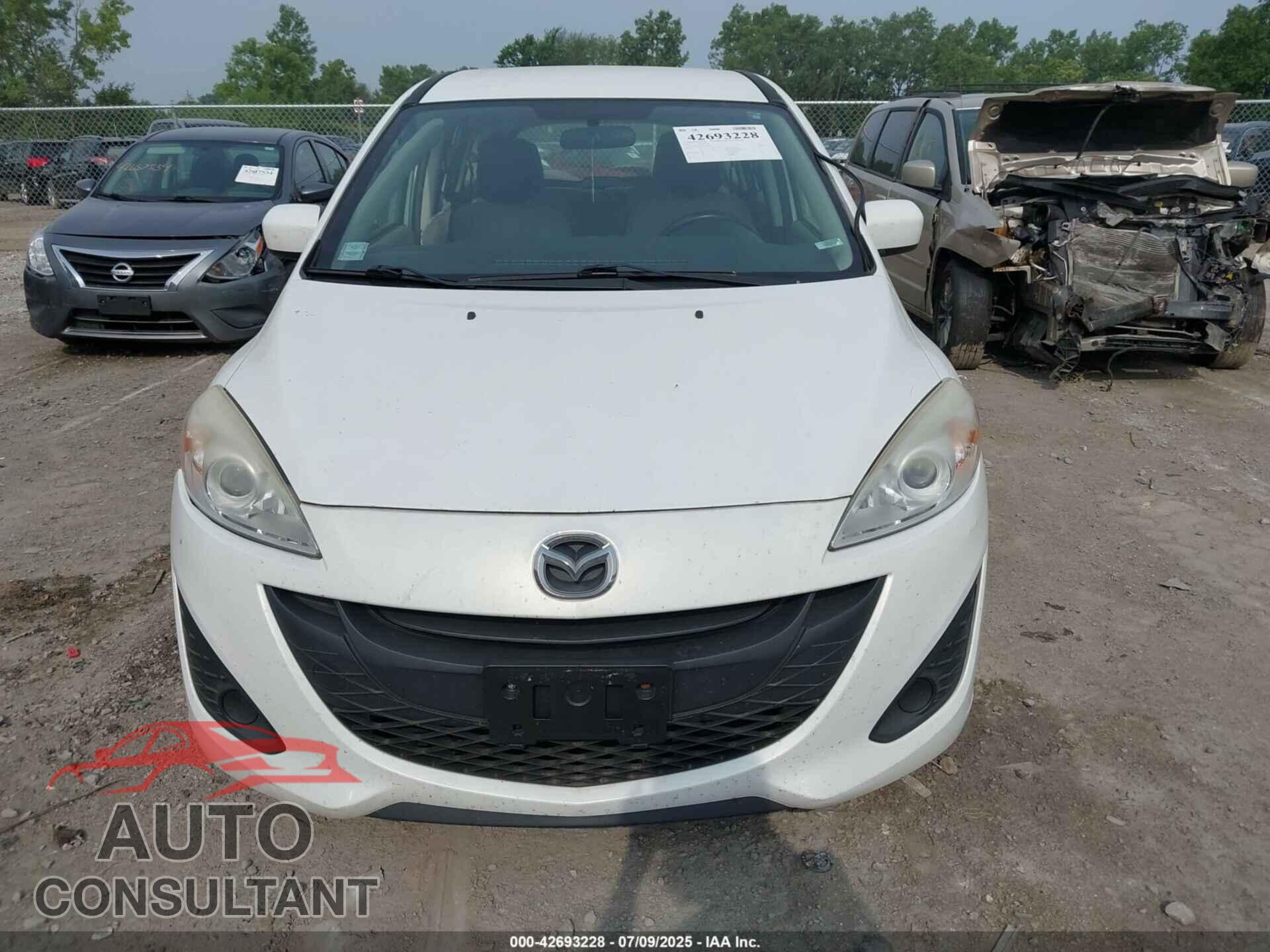 MAZDA 5 2012 - JM1CW2BL0C0130461