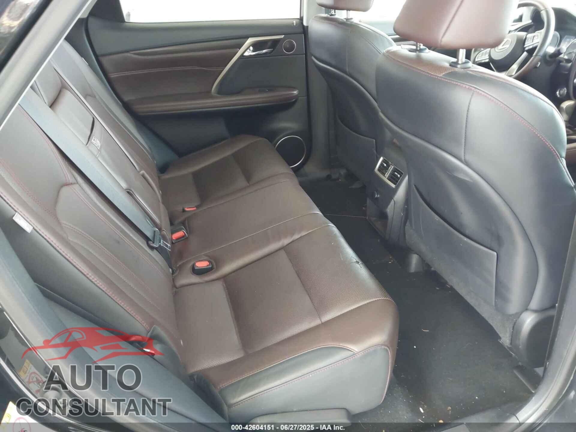 LEXUS RX 350 2019 - 2T2BZMCA5KC168392