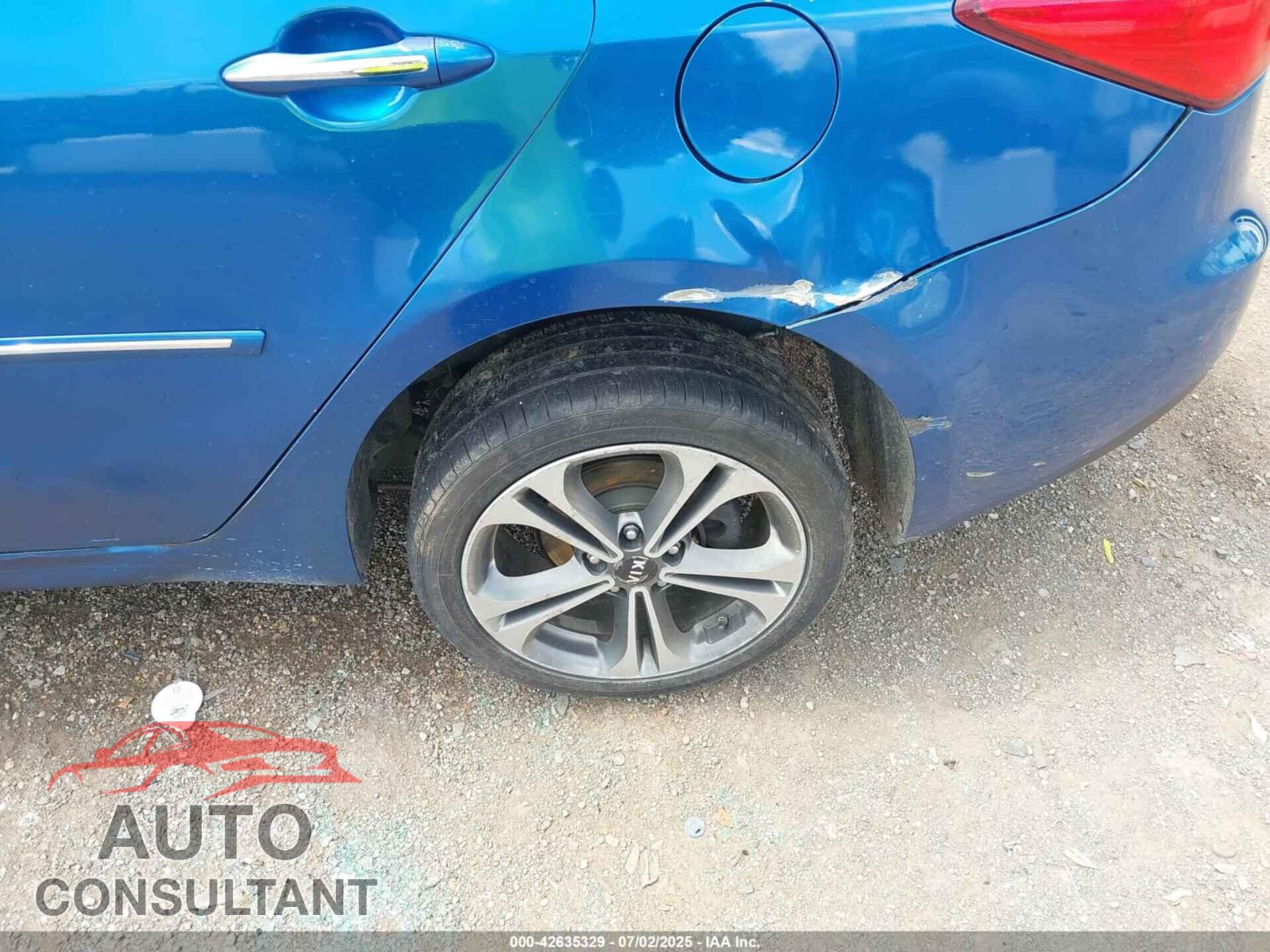 KIA FORTE 2015 - KNAFX4A85F5353151