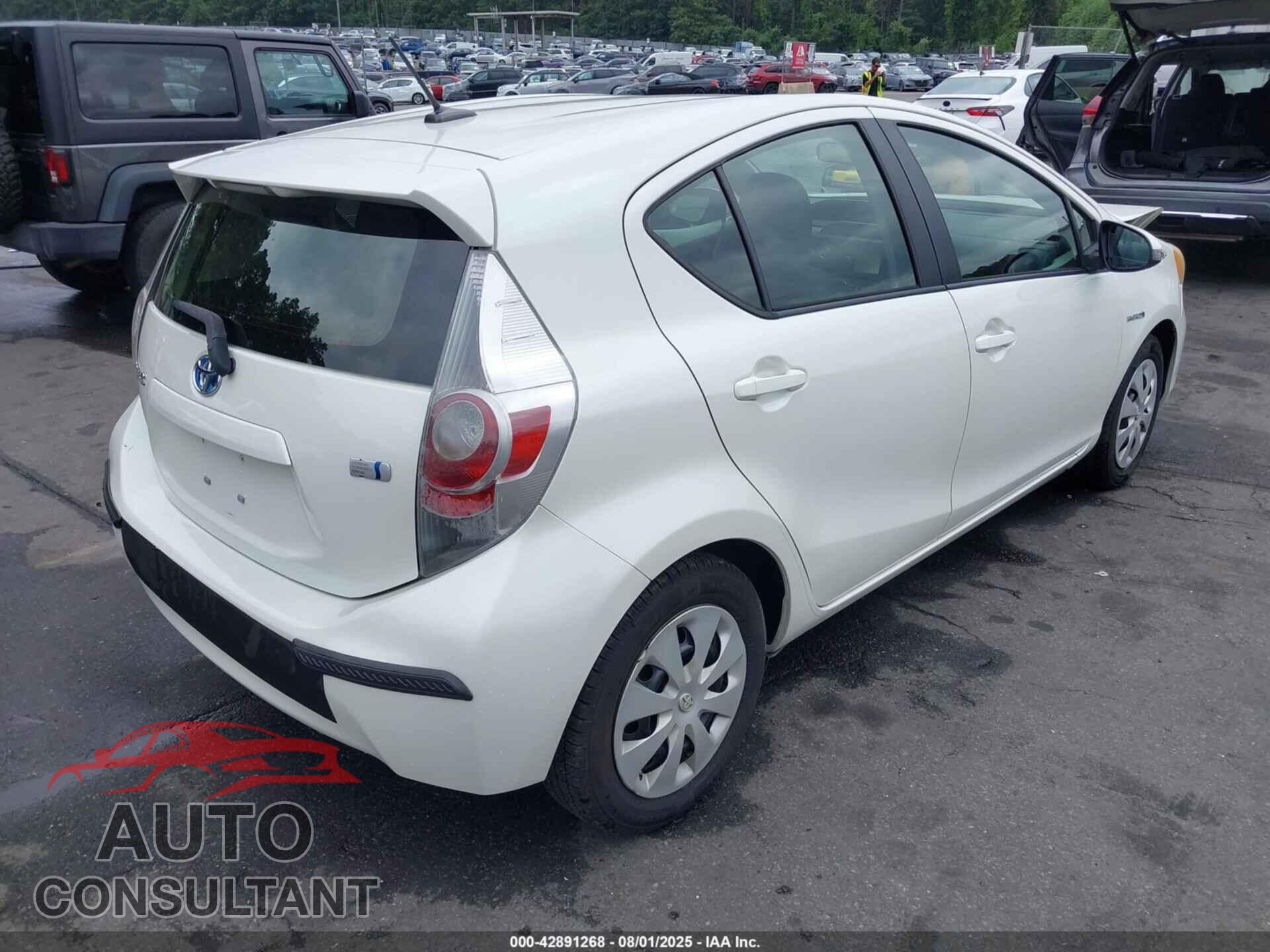 TOYOTA PRIUS C 2013 - JTDKDTB34D1545480