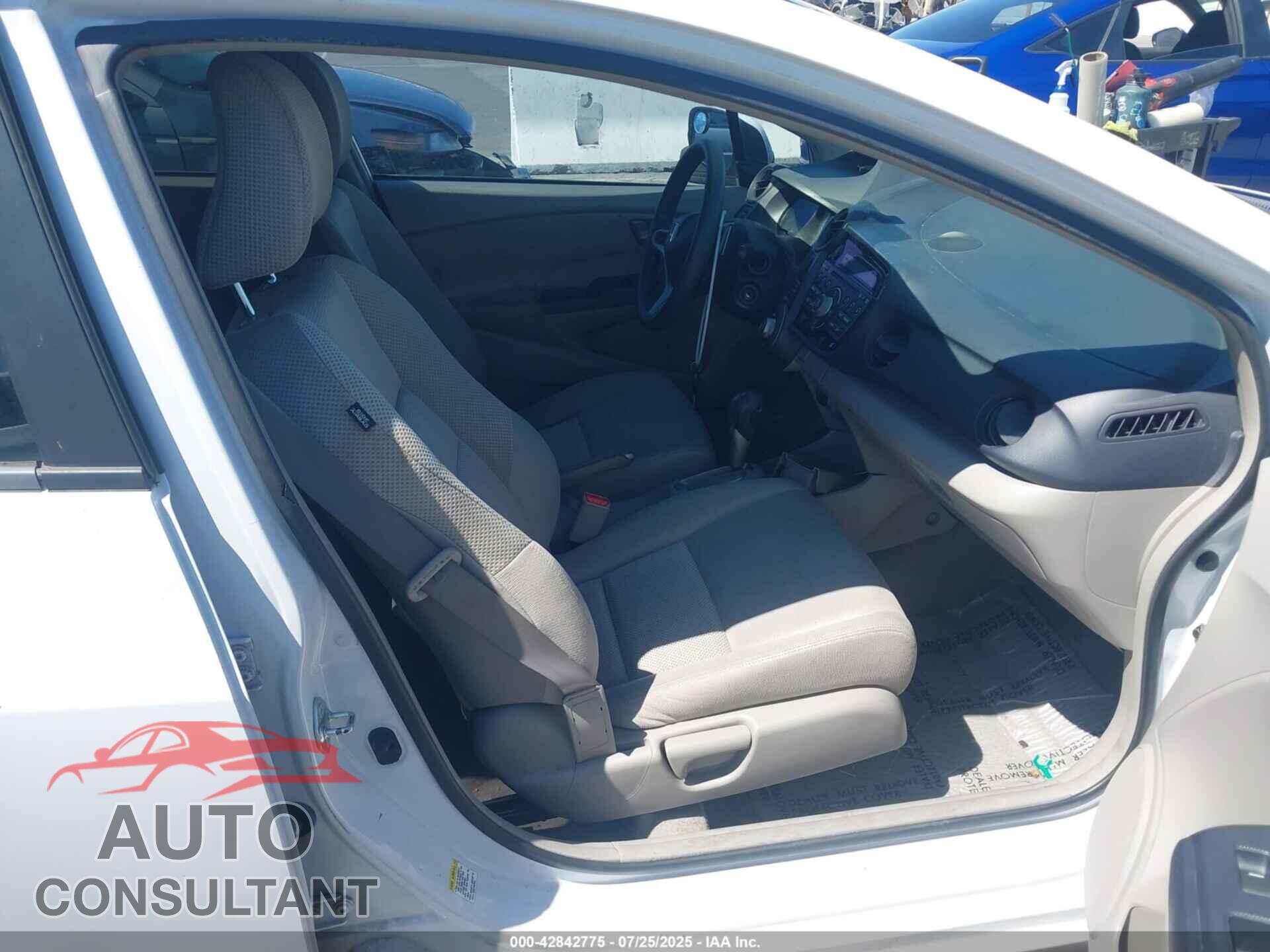 HONDA INSIGHT 2010 - JHMZE2H76AS010932