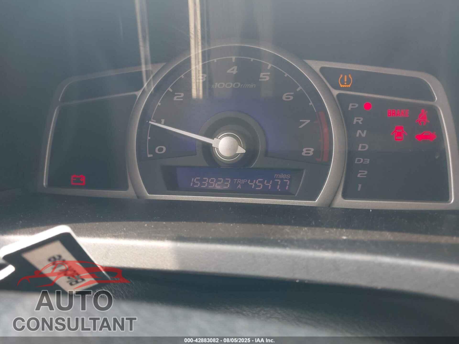HONDA CIVIC 2009 - 19XFA16669E010433