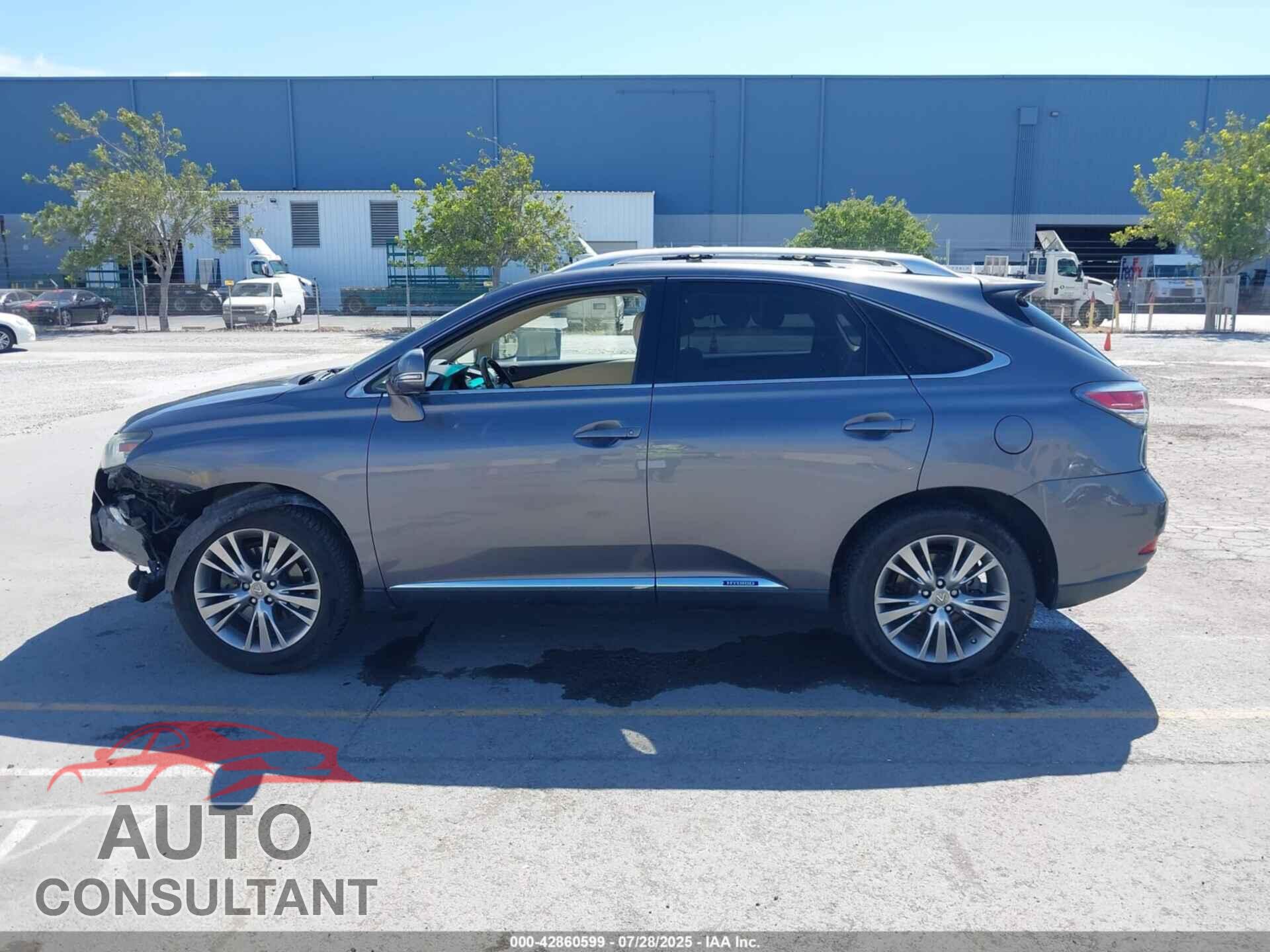 LEXUS RX 450H 2013 - JTJBC1BA0D2438407