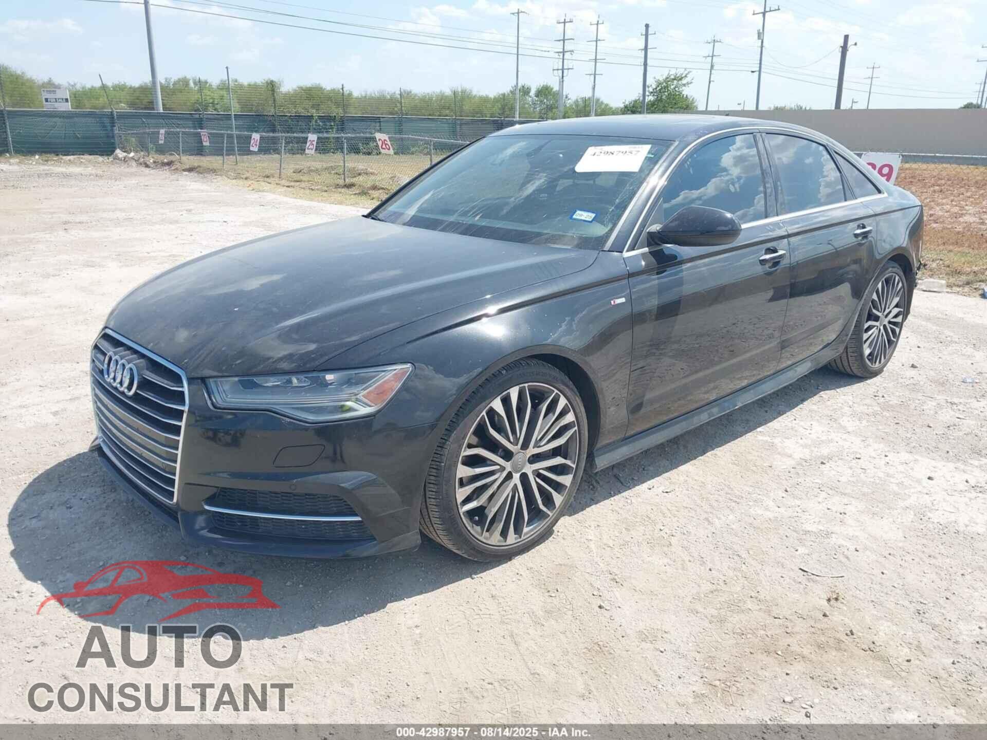 AUDI A6 2016 - WAUGFAFC9GN013389