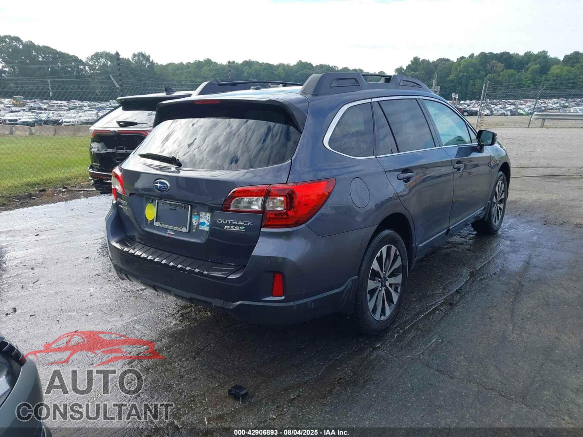 SUBARU OUTBACK 2015 - 4S4BSANC9F3330492