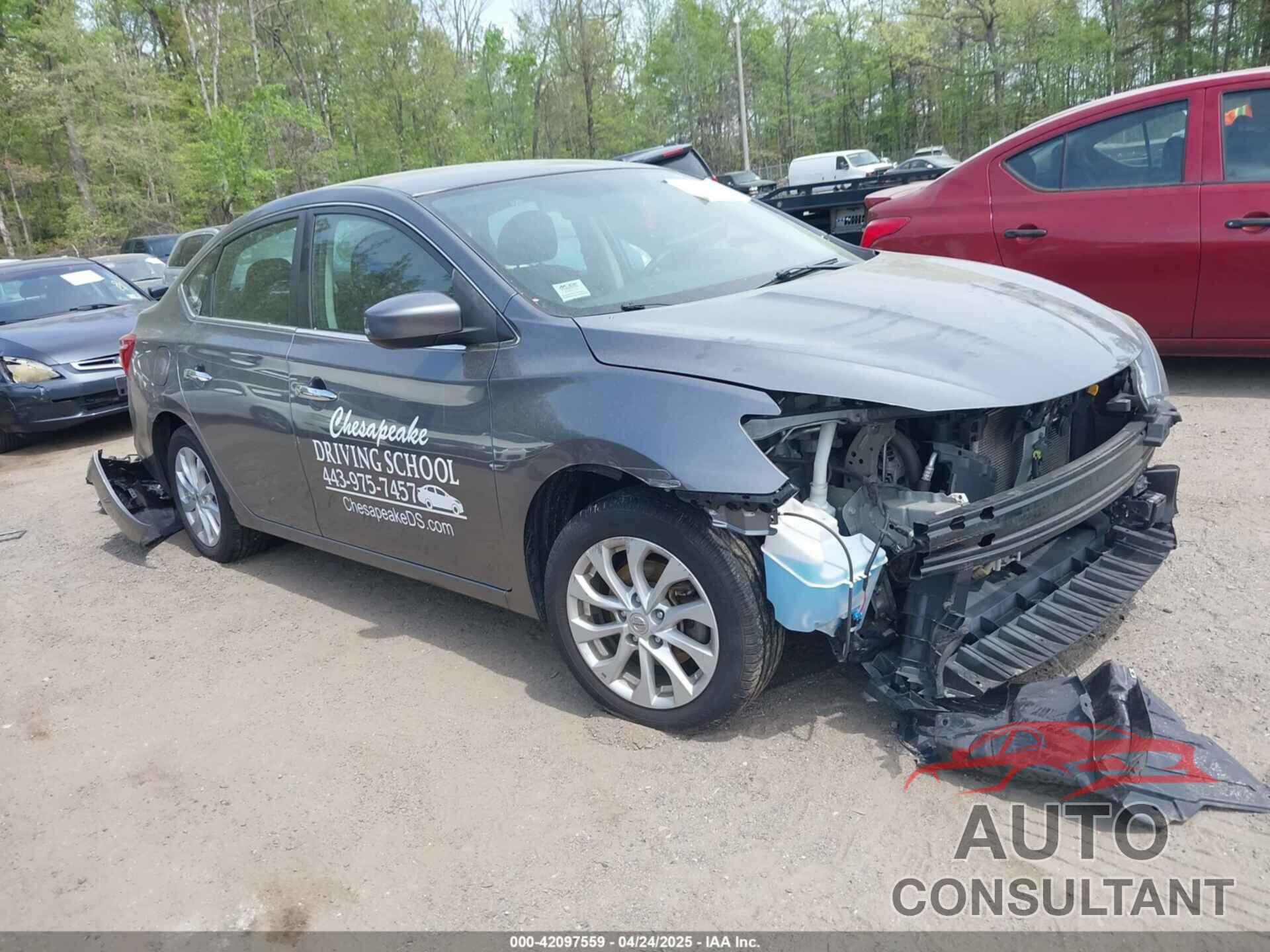 NISSAN SENTRA 2019 - 3N1AB7AP4KY432993