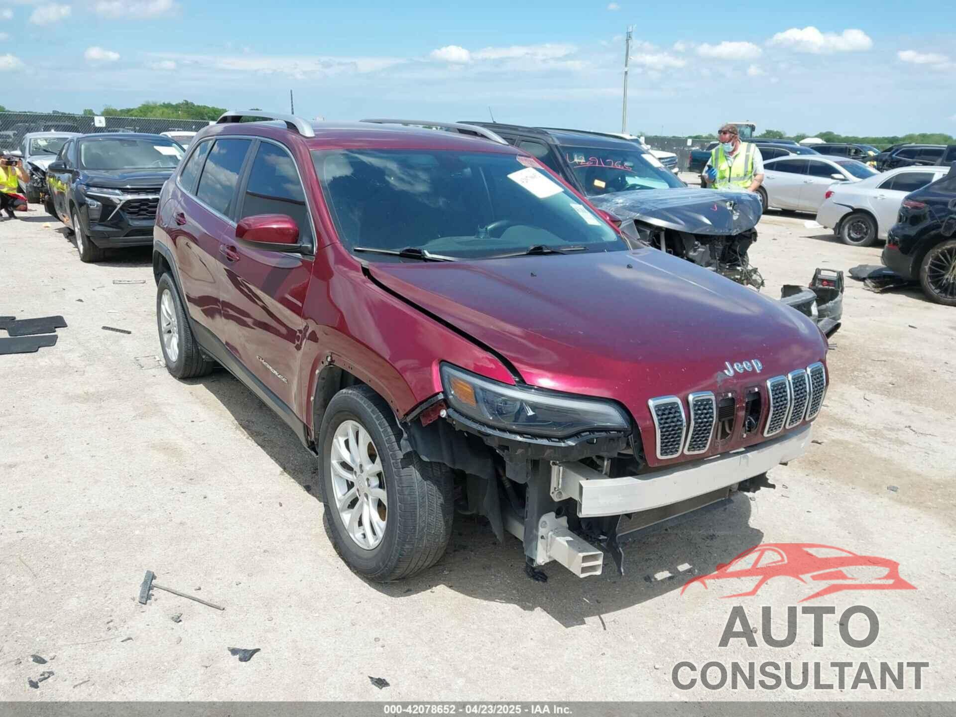 JEEP CHEROKEE 2019 - 1C4PJLCBXKD439700