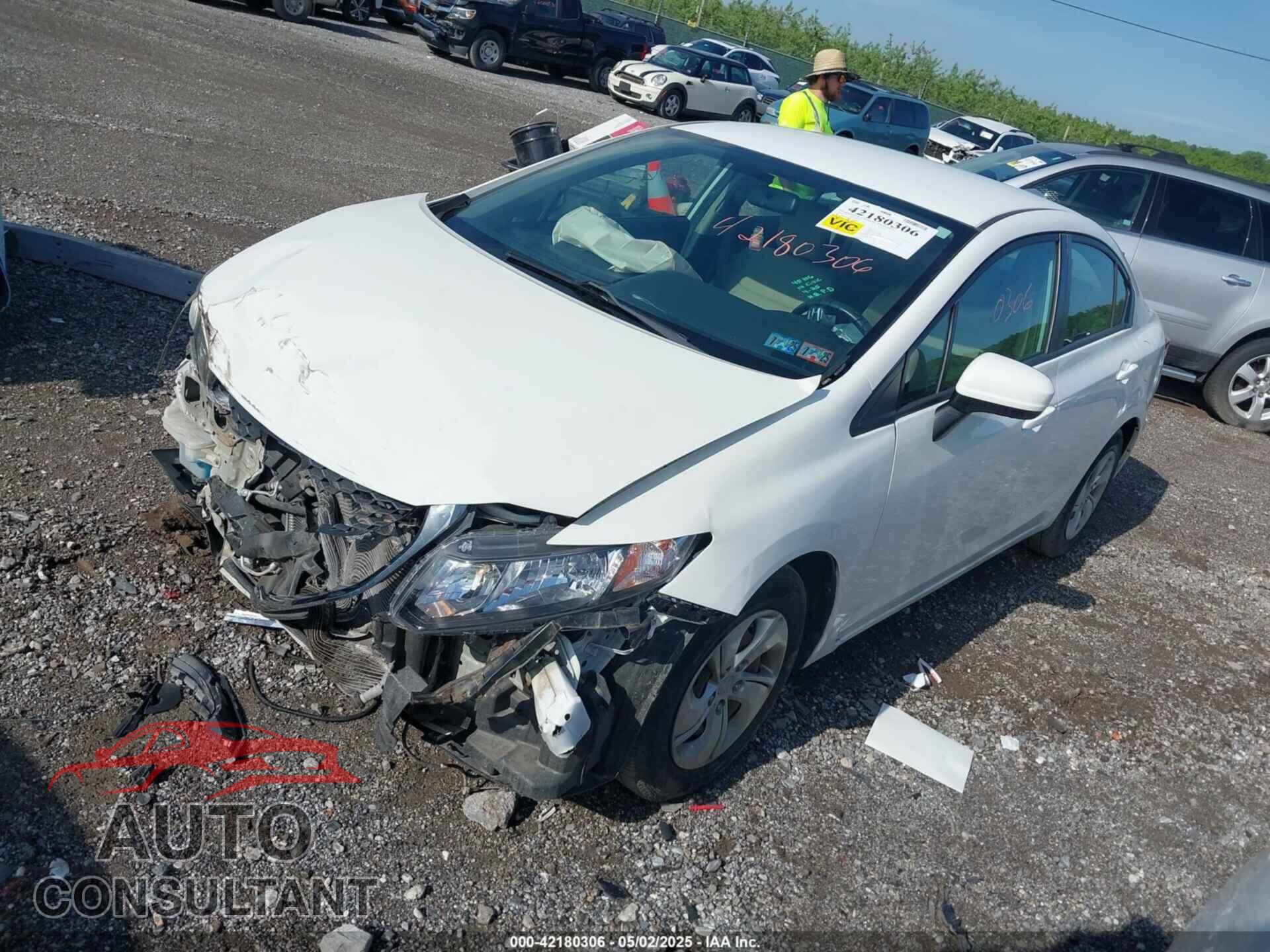 HONDA CIVIC 2014 - 19XFB2F59EE201848