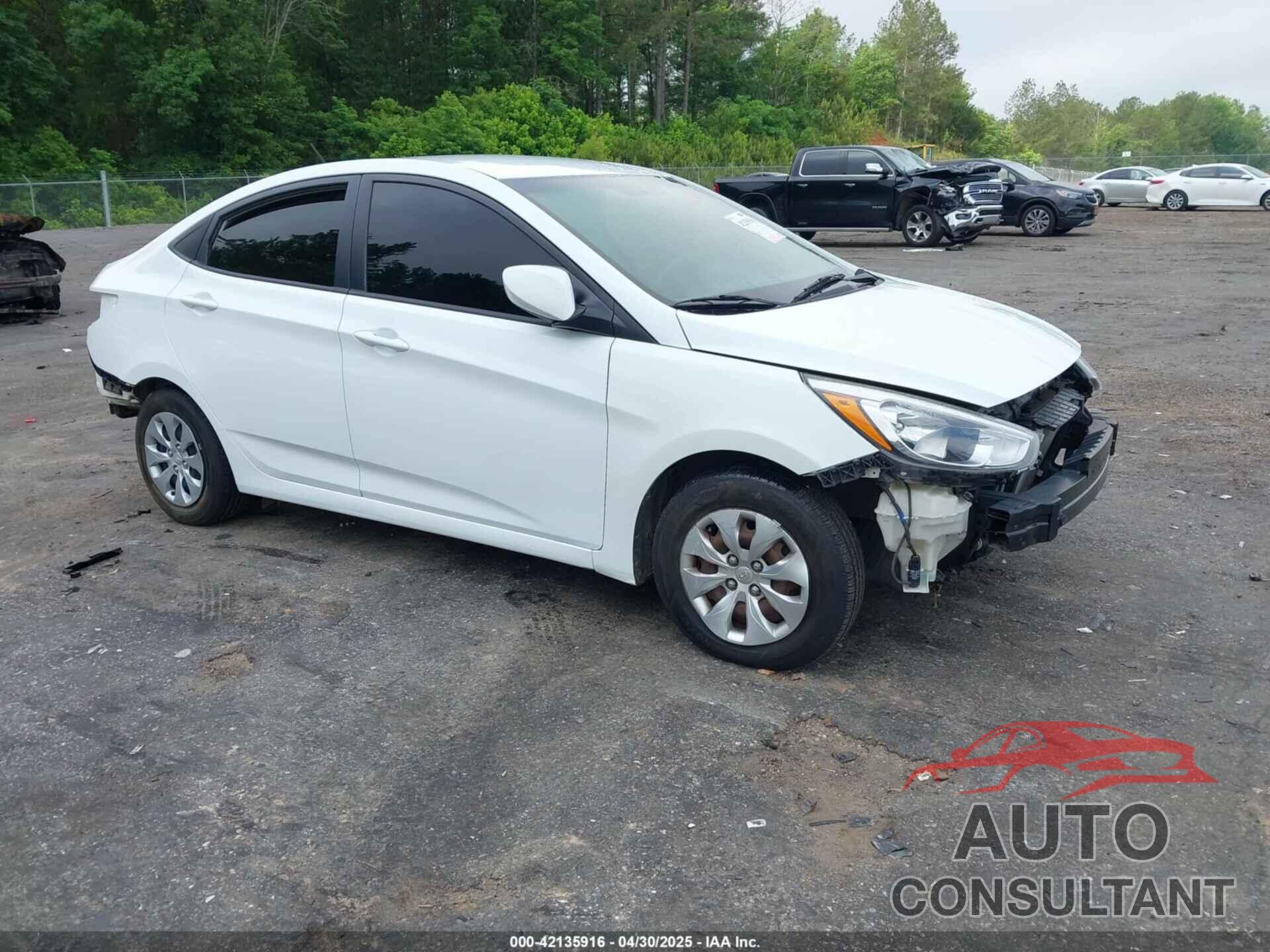 HYUNDAI ACCENT 2016 - KMHCT4AE7GU047899