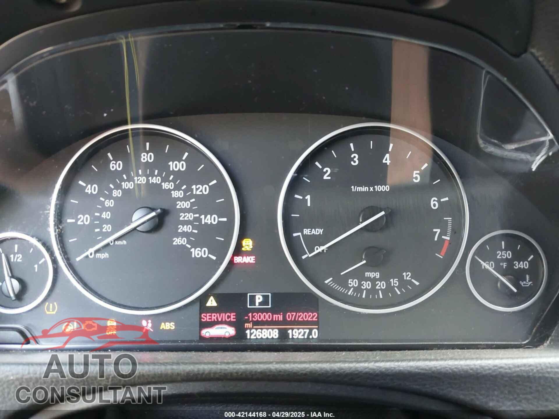 BMW 328I 2015 - WBA3A5C55FF608033
