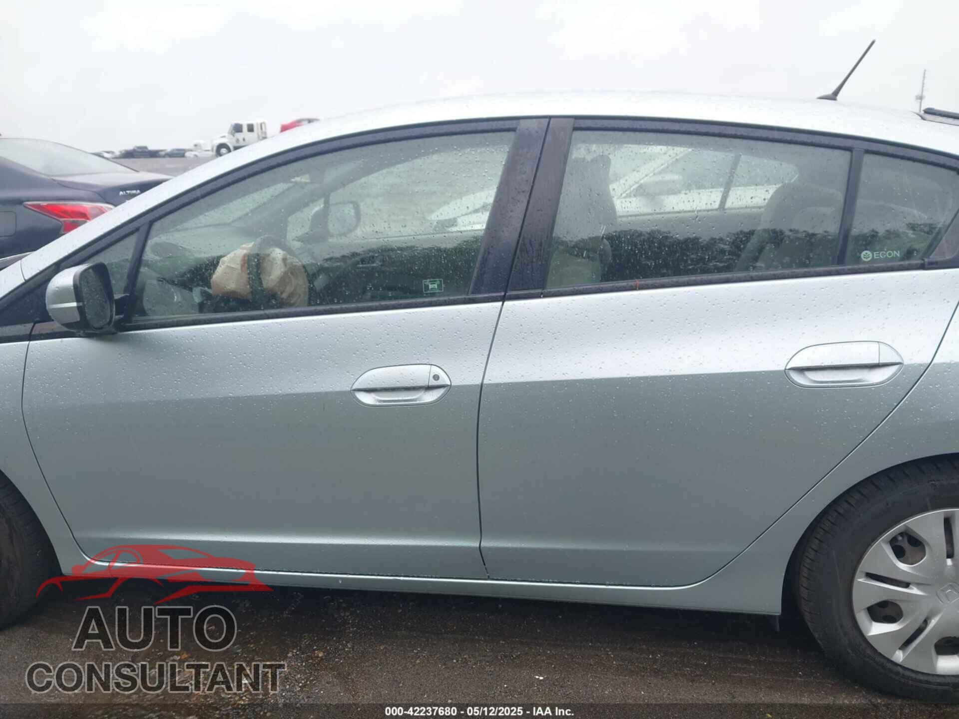 HONDA INSIGHT 2012 - JHMZE2H54CS002149