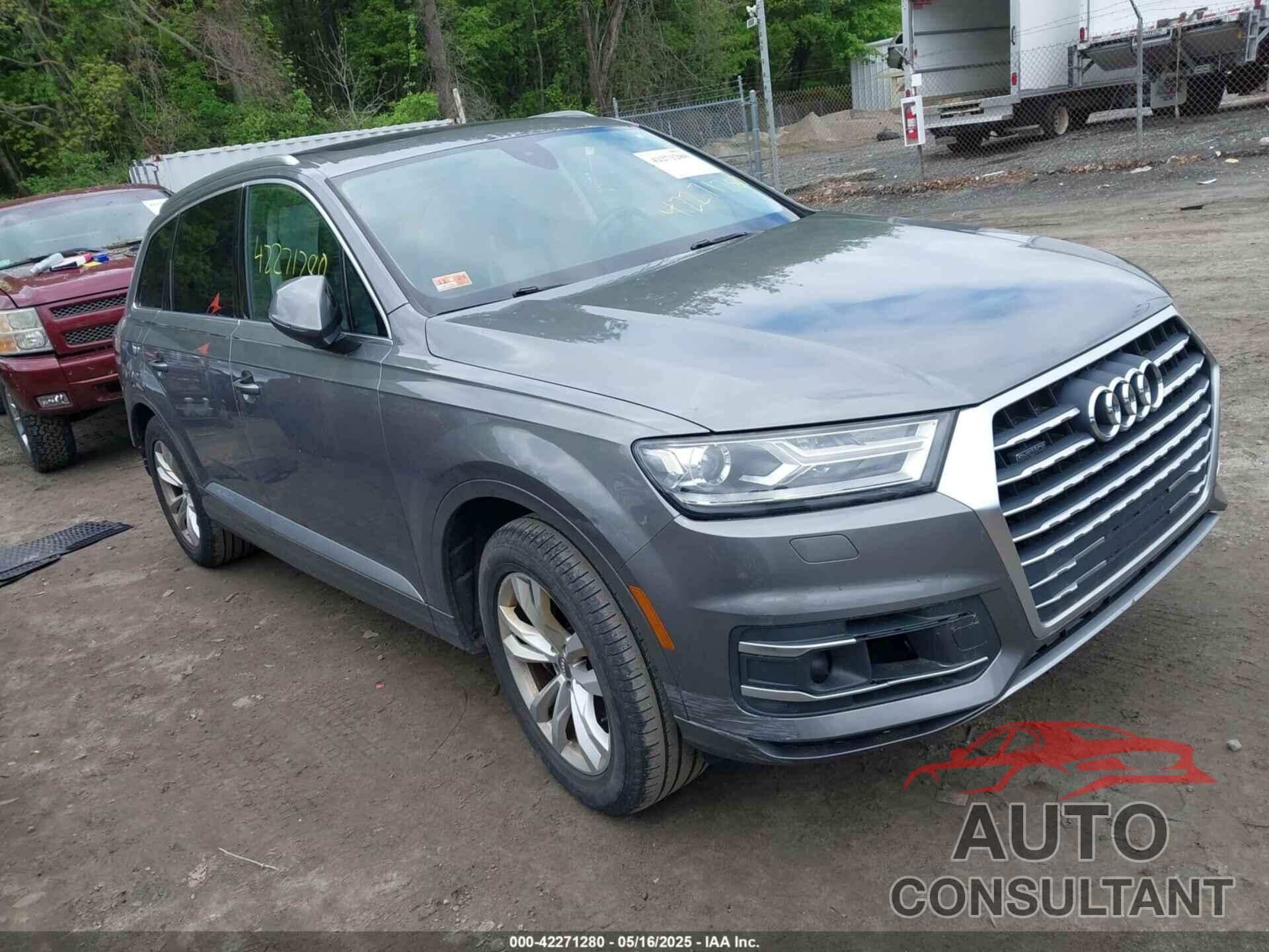 AUDI Q7 2017 - WA1LHAF77HD050327