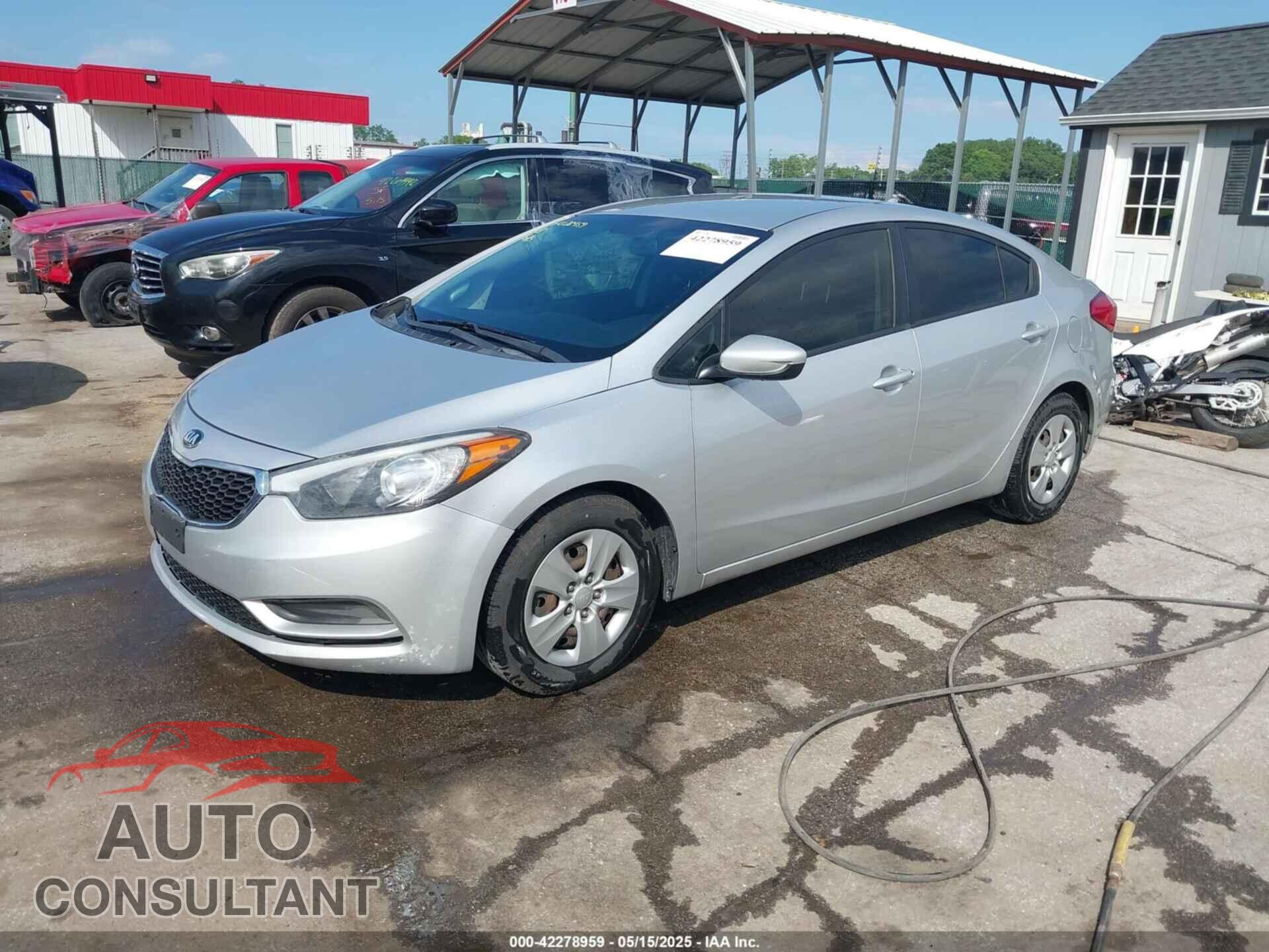 KIA FORTE 2016 - KNAFK4A67G5488789