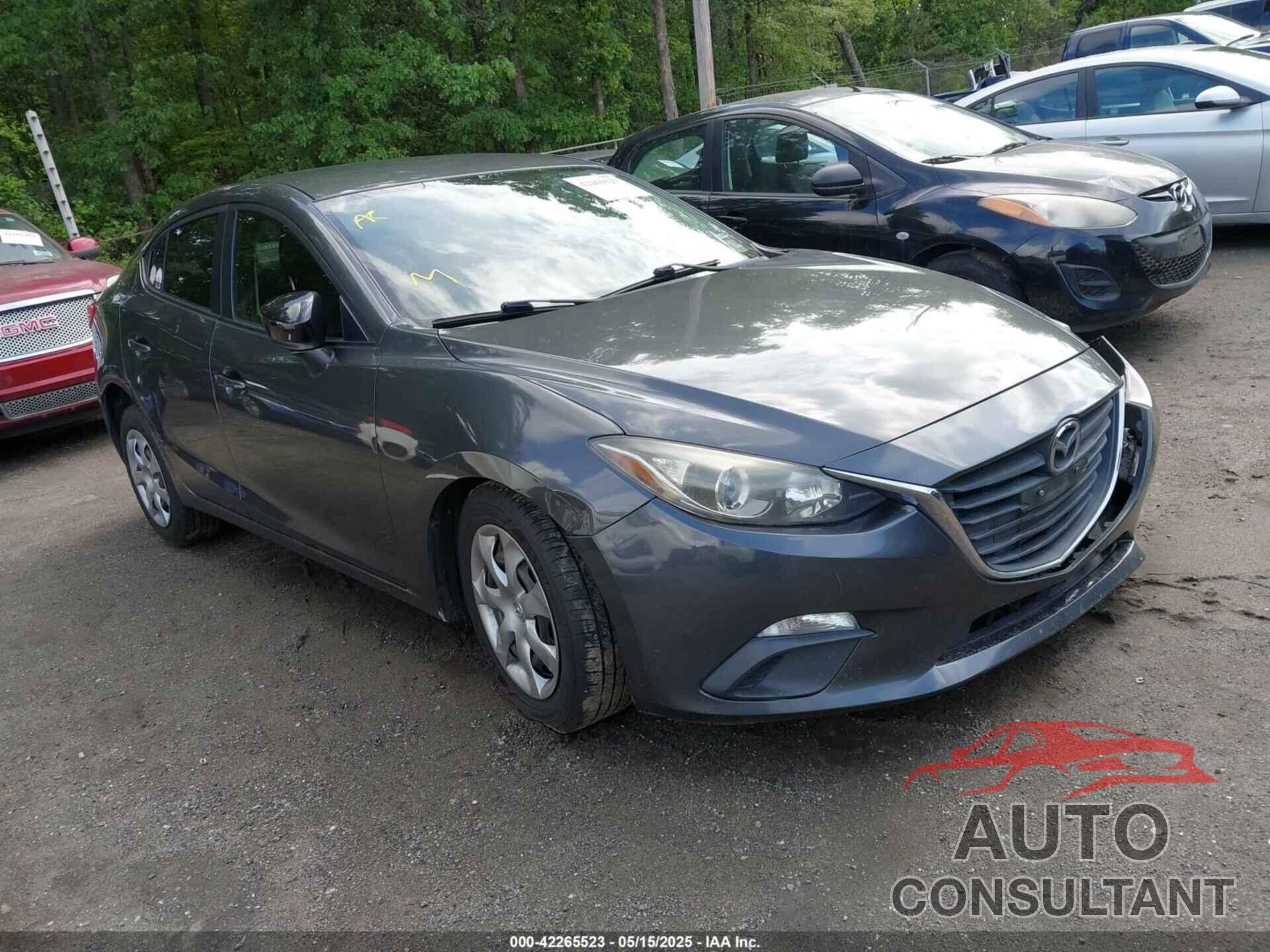 MAZDA MAZDA3 2014 - JM1BM1T77E1132444