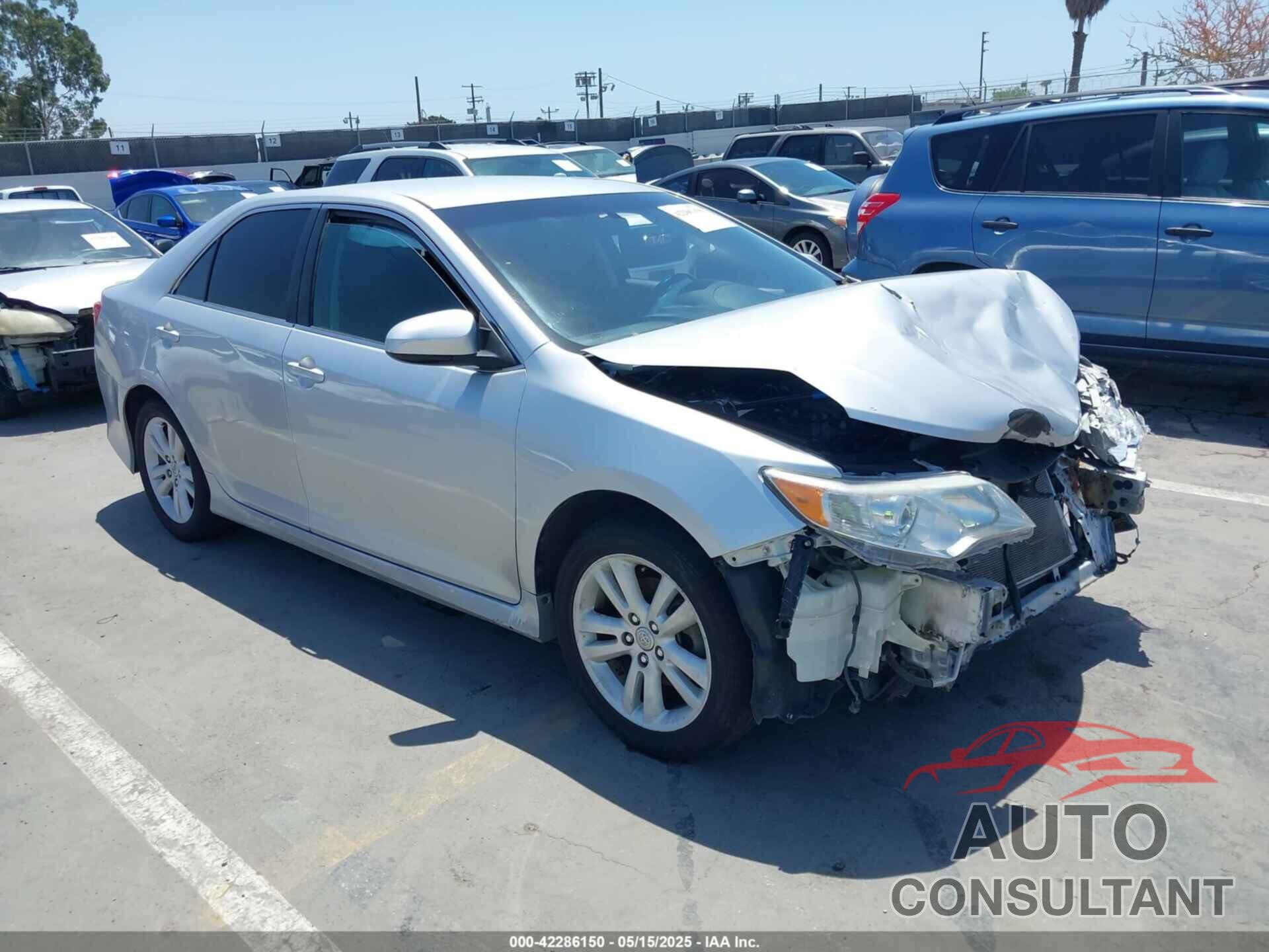 TOYOTA CAMRY 2012 - 4T1BF1FK2CU168687