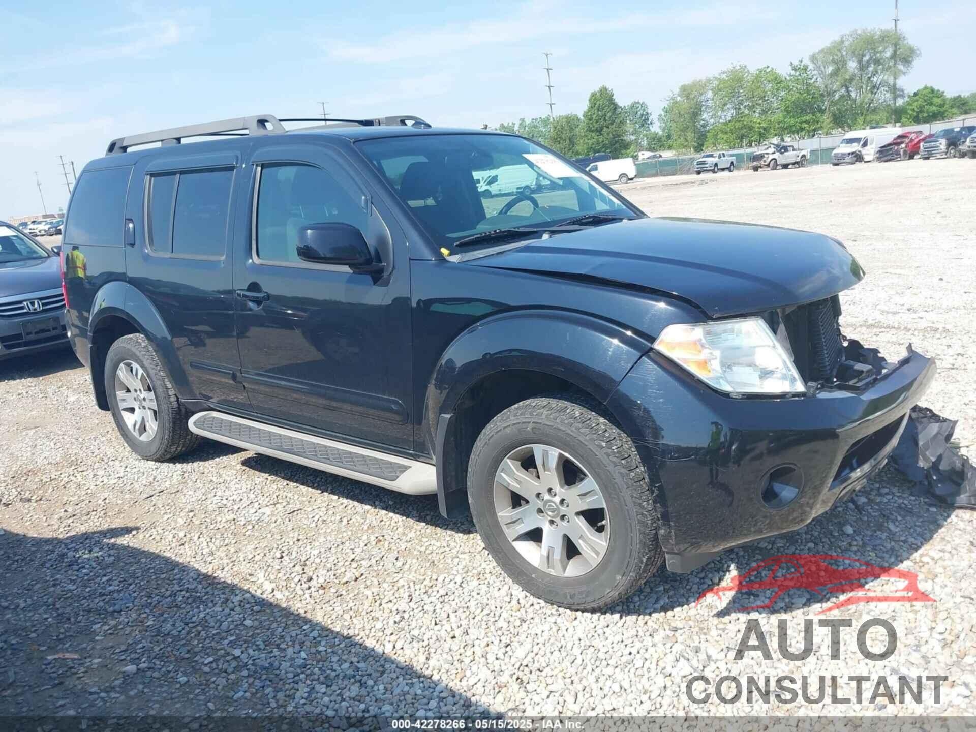 NISSAN PATHFINDER 2010 - 5N1AR1NBXAC620246