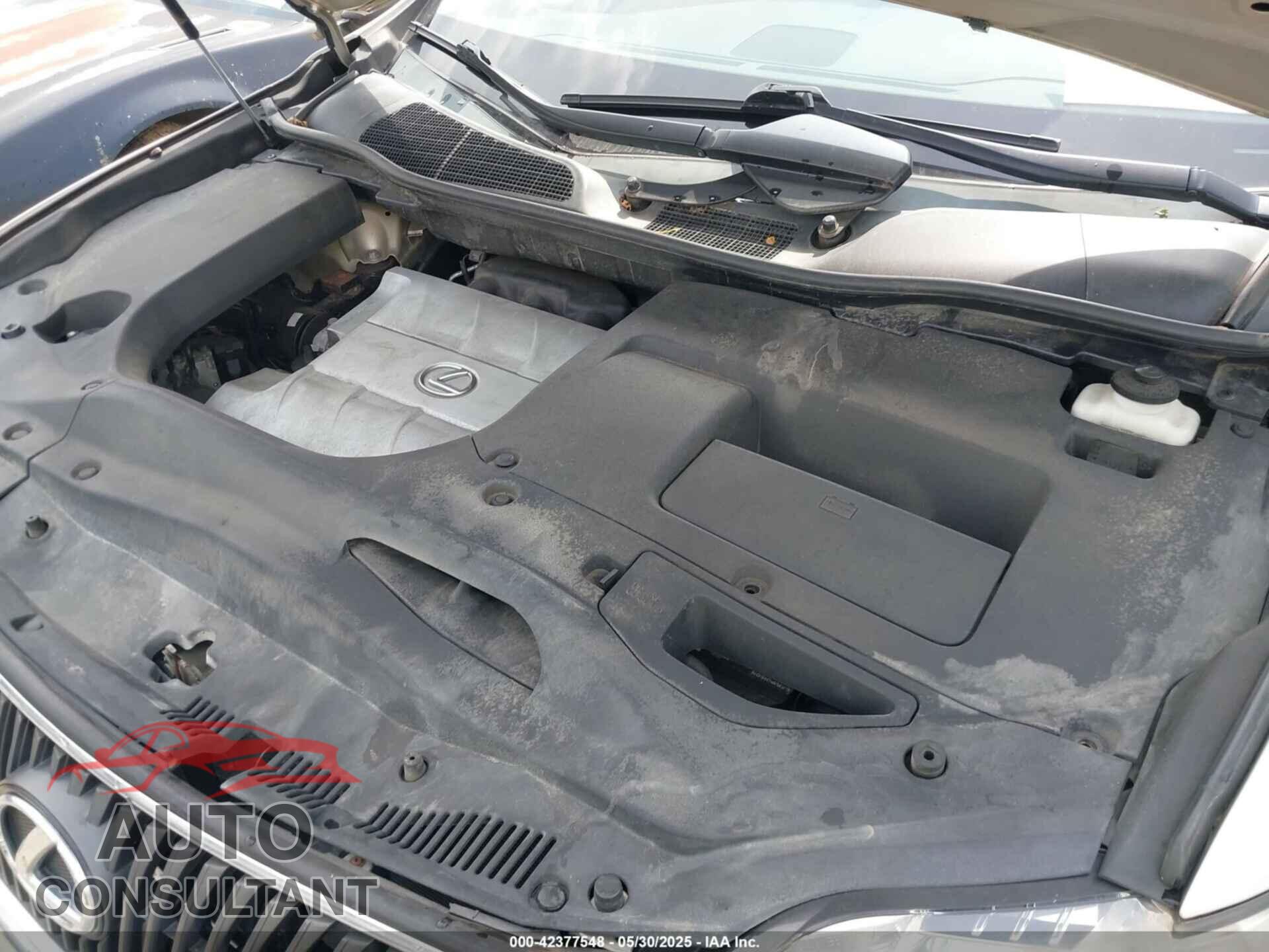 LEXUS RX 350 2012 - 2T2BK1BAXCC123745