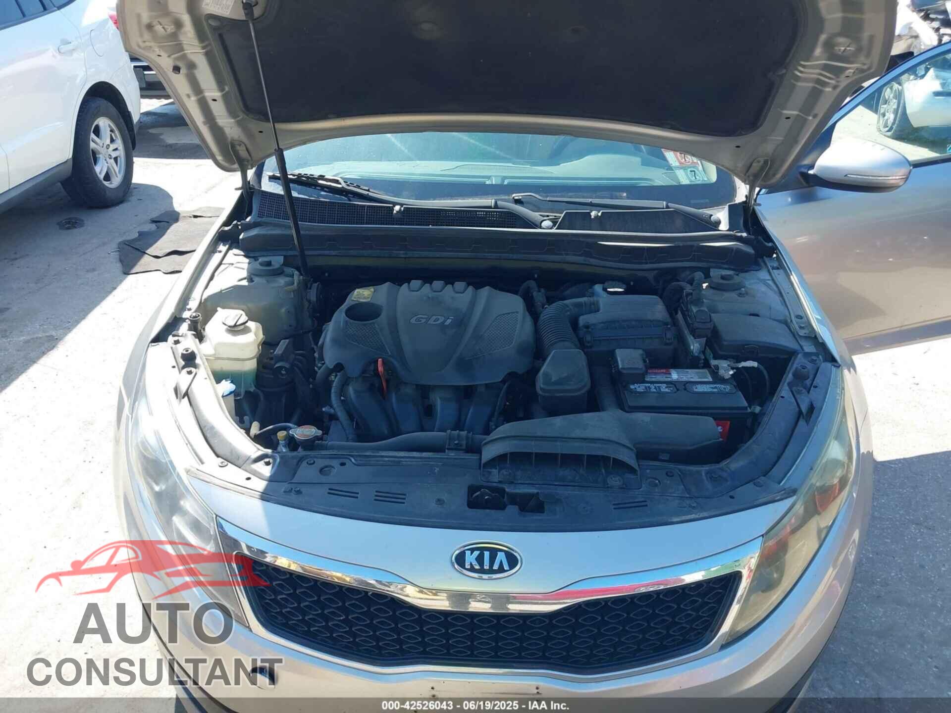 KIA OPTIMA 2011 - KNAGM4A73B5129715