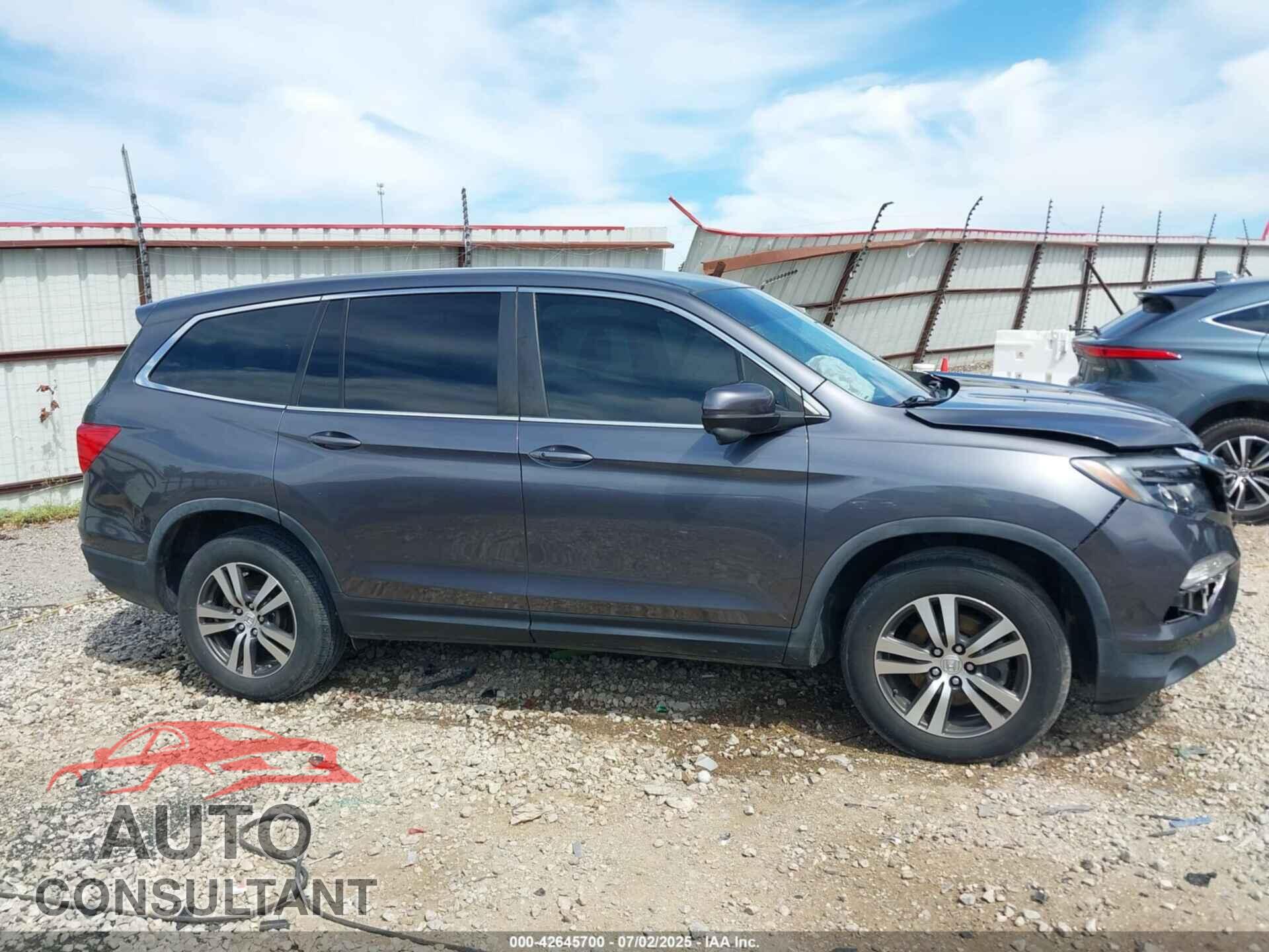 HONDA PILOT 2018 - 5FNYF5H37JB012551