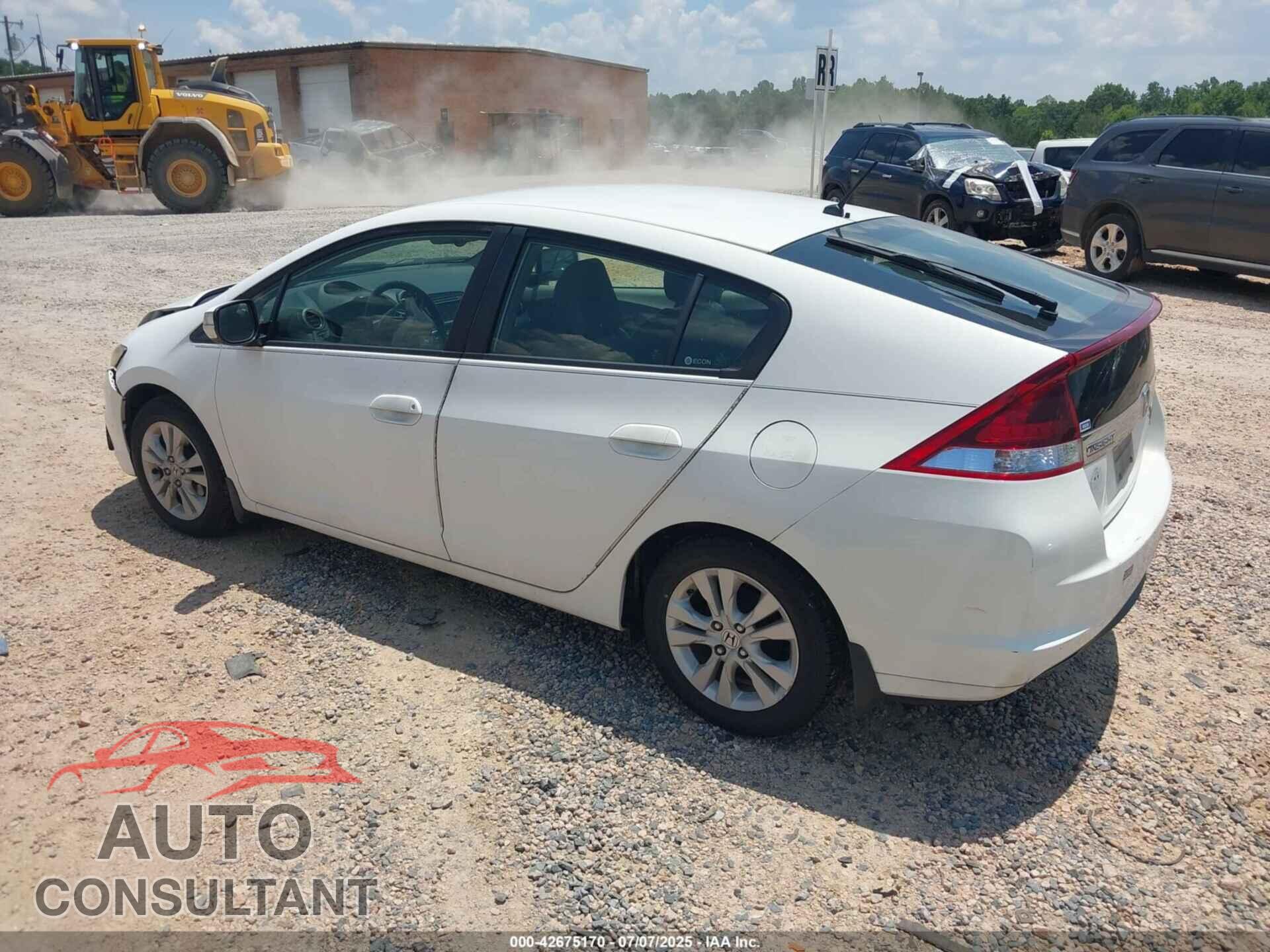 HONDA INSIGHT 2012 - JHMZE2H70CS001081