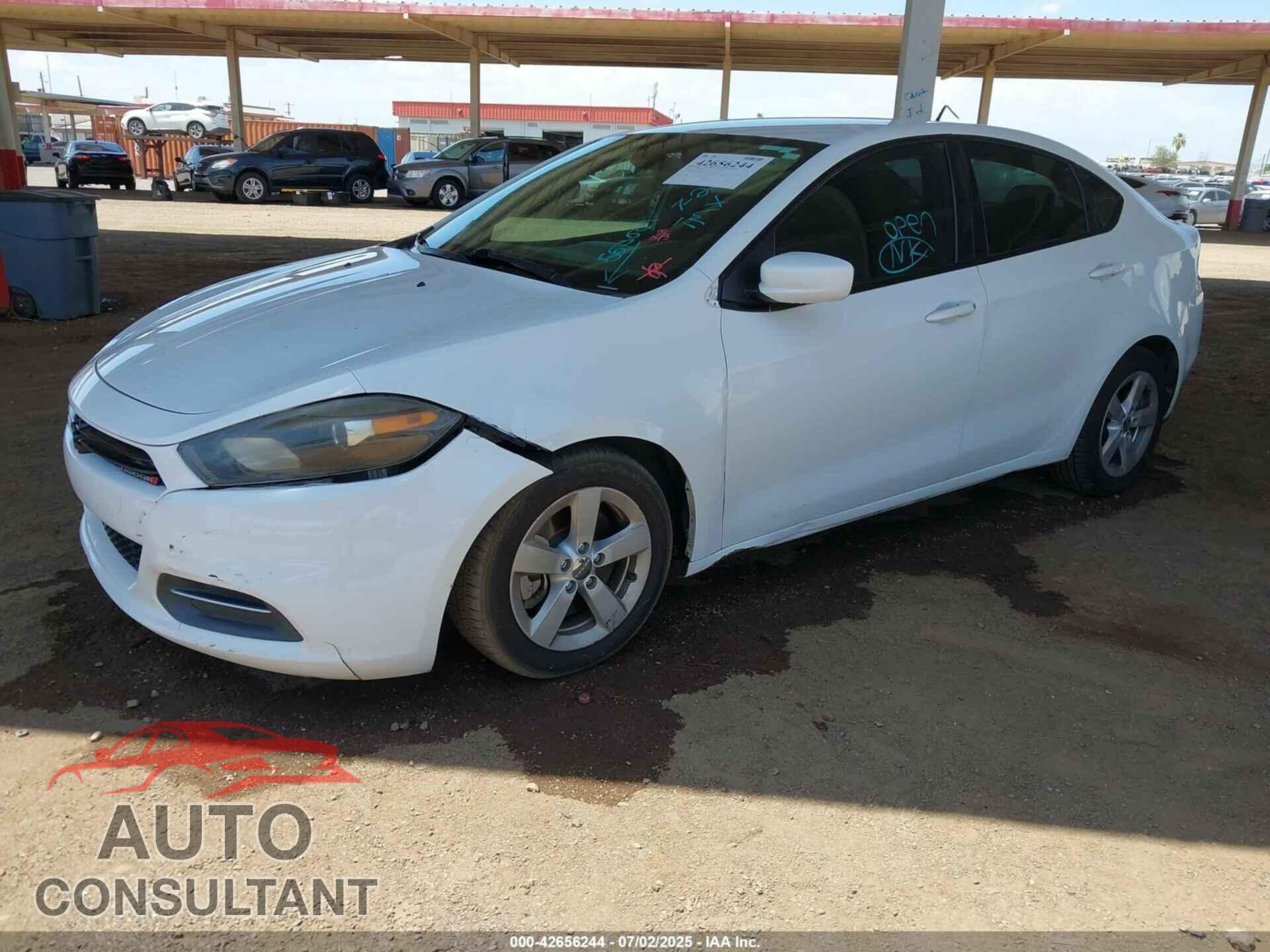 DODGE DART 2016 - 1C3CDFBB8GD563601