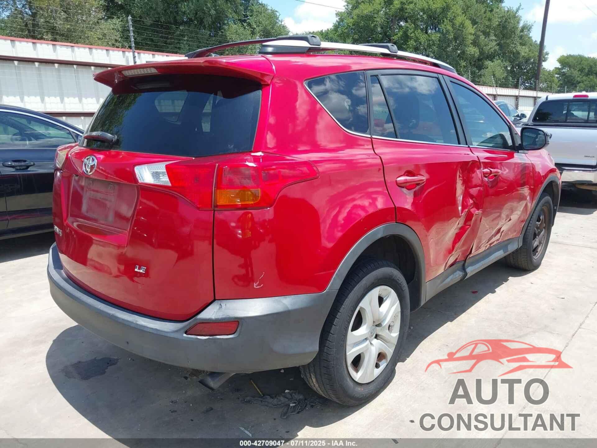 TOYOTA RAV4 2015 - 2T3ZFREV5FW172981