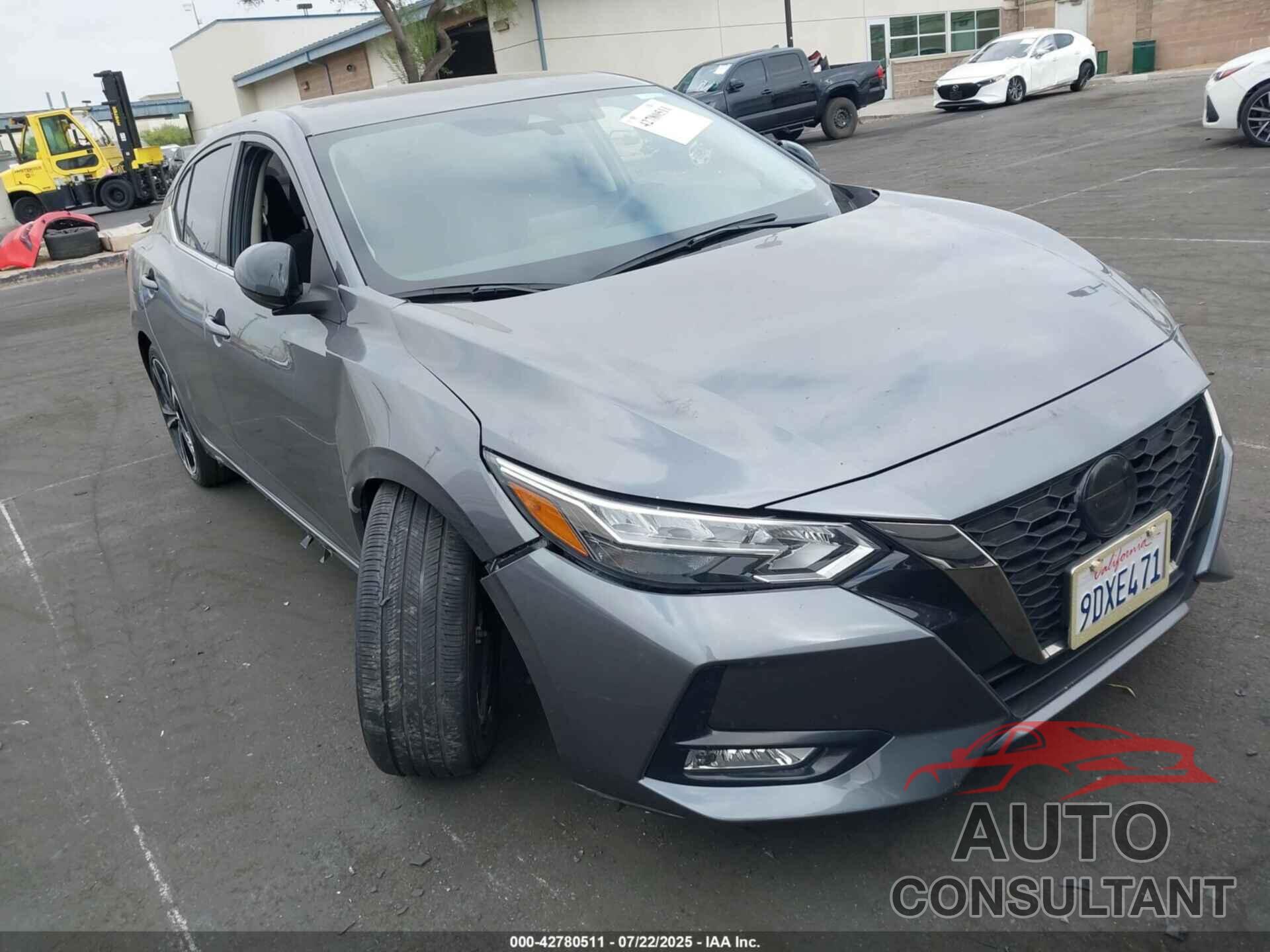 NISSAN SENTRA 2022 - 3N1AB8DV0NY304884