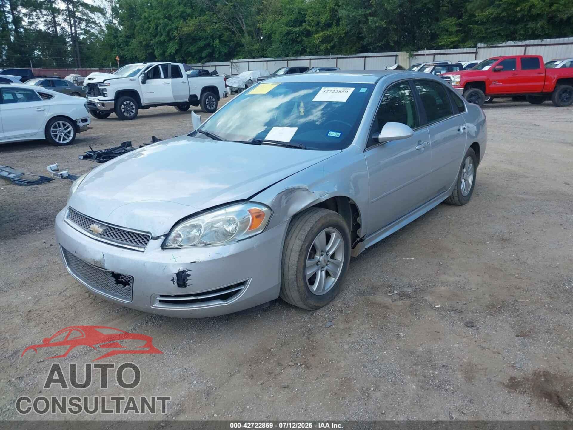 CHEVROLET IMPALA LIMITED 2014 - 2G1WA5E37E1143636