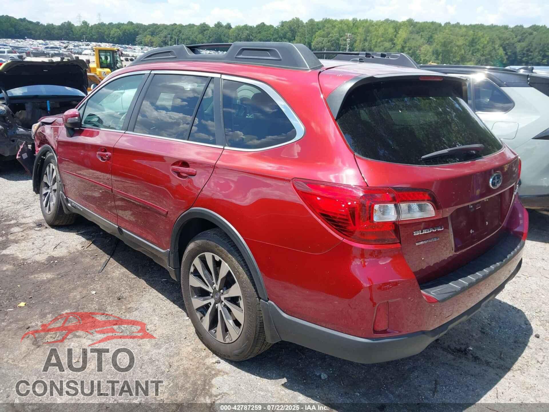 SUBARU OUTBACK 2015 - 4S4BSBNC8F3345183