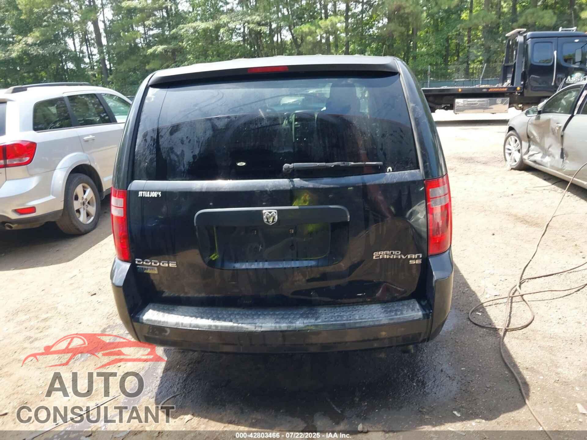 DODGE GRAND CARAVAN 2010 - 2D4RN4DE5AR362566