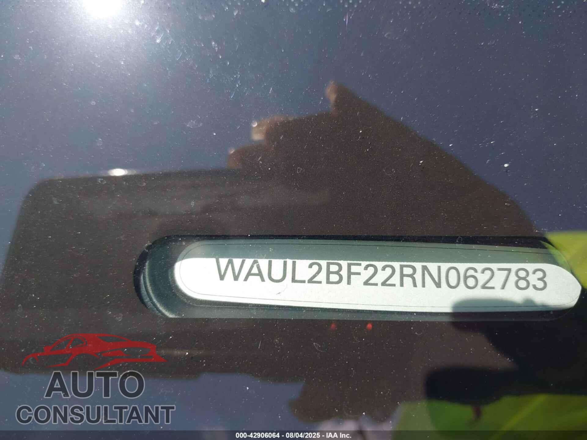 AUDI A6 2024 - WAUL2BF22RN062783
