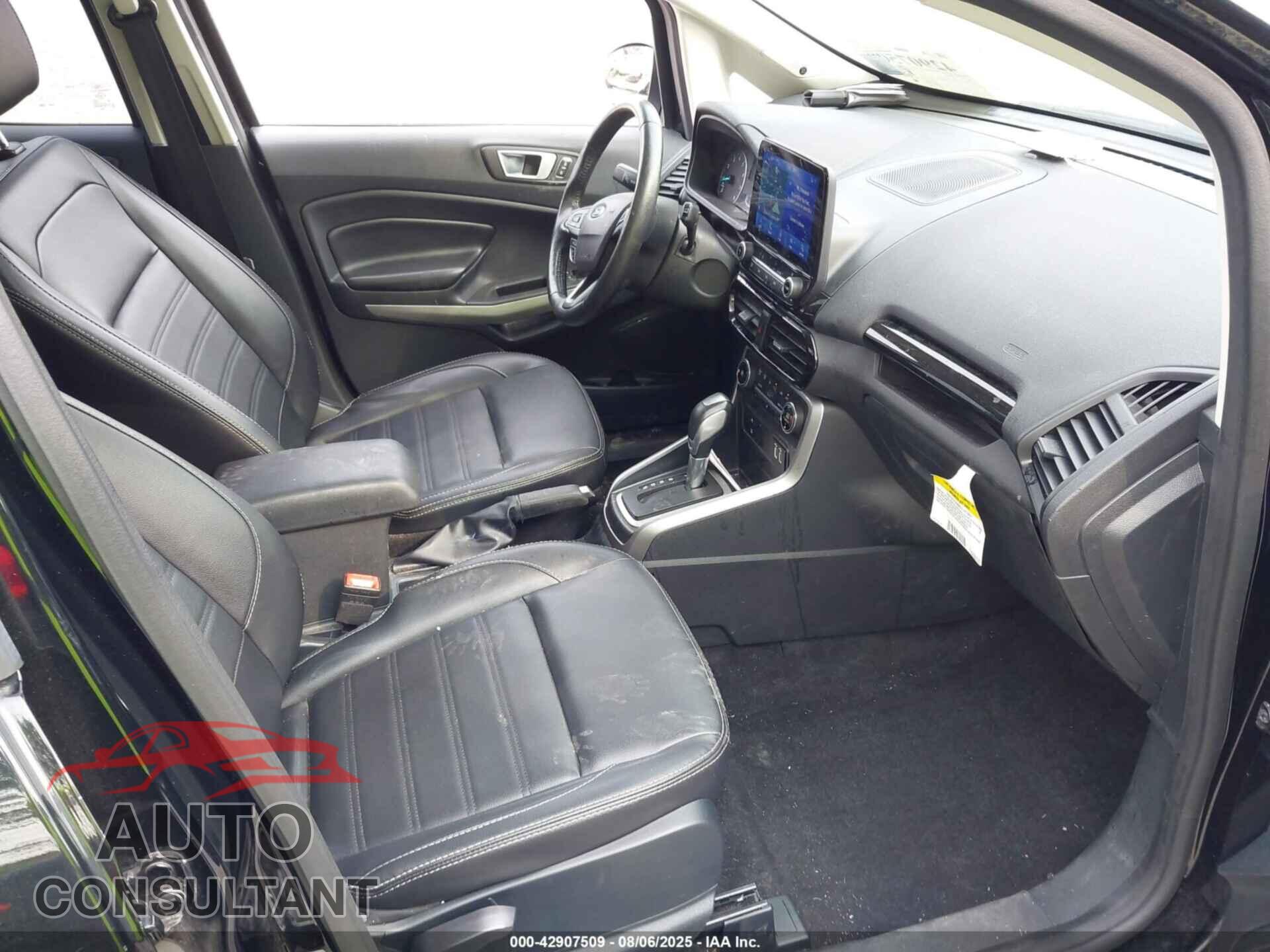 FORD ECOSPORT 2022 - MAJ6S3KL7NC466226