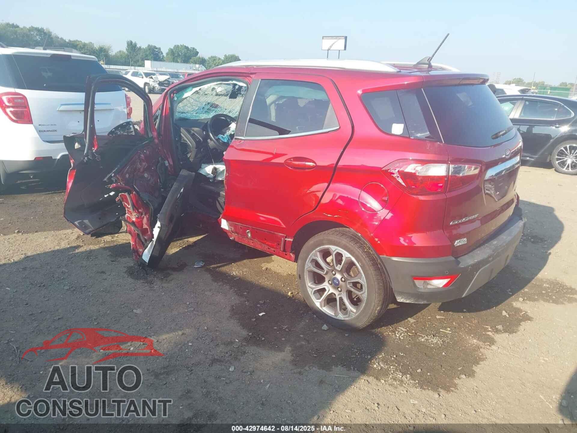 FORD ECOSPORT 2020 - MAJ6S3KLXLC336759