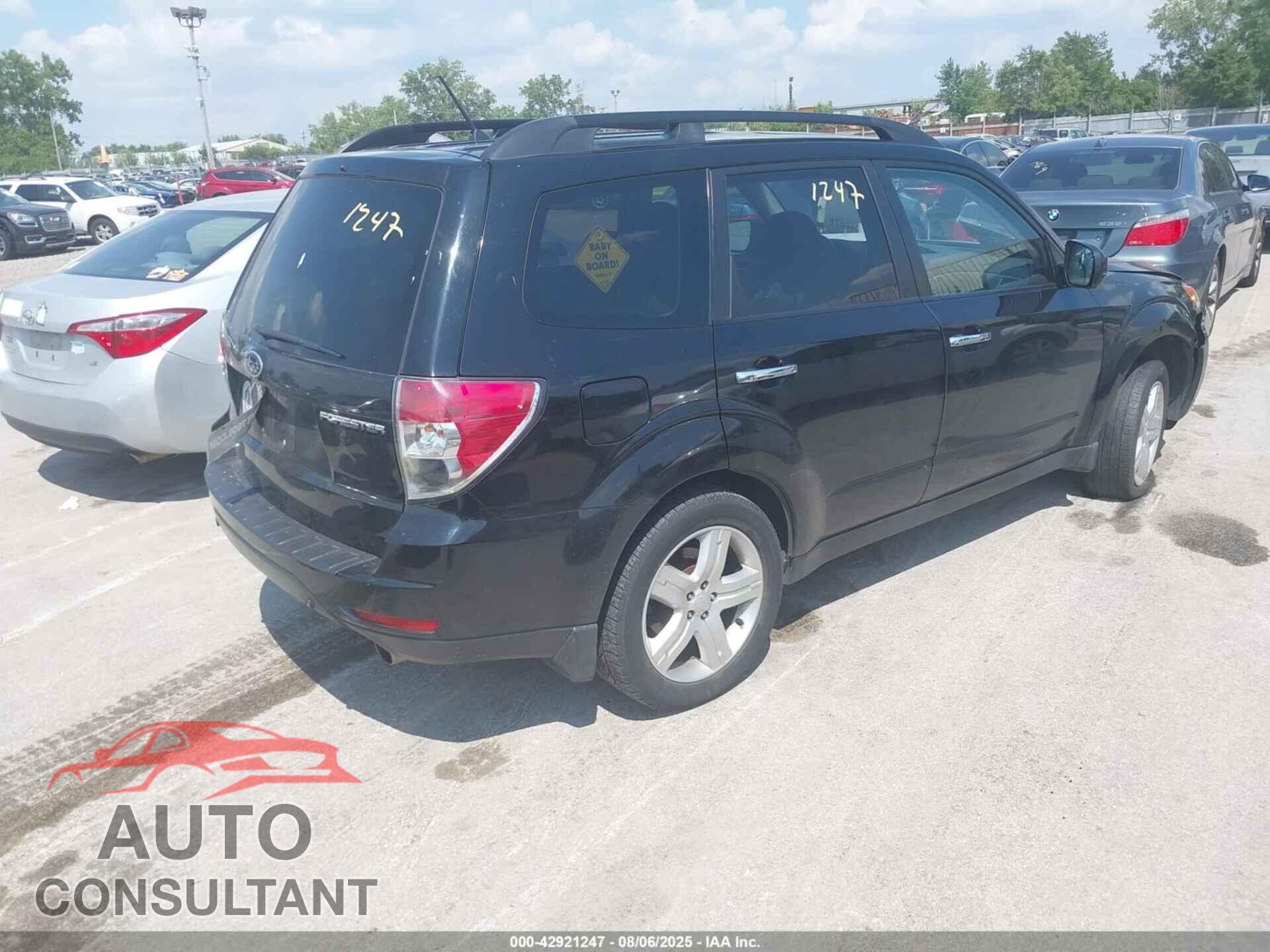 SUBARU FORESTER 2010 - JF2SH6DC6AH730153