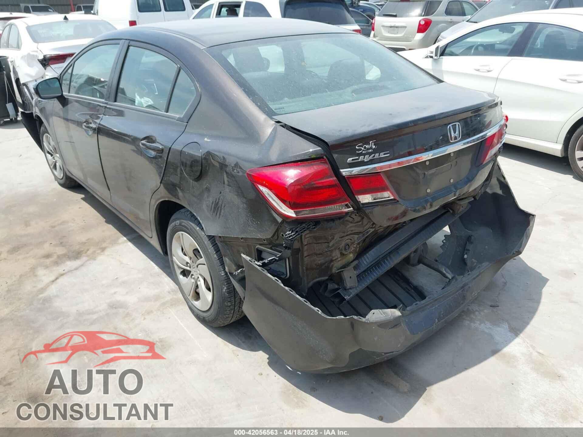 HONDA CIVIC 2014 - 2HGFB2F58EH555219