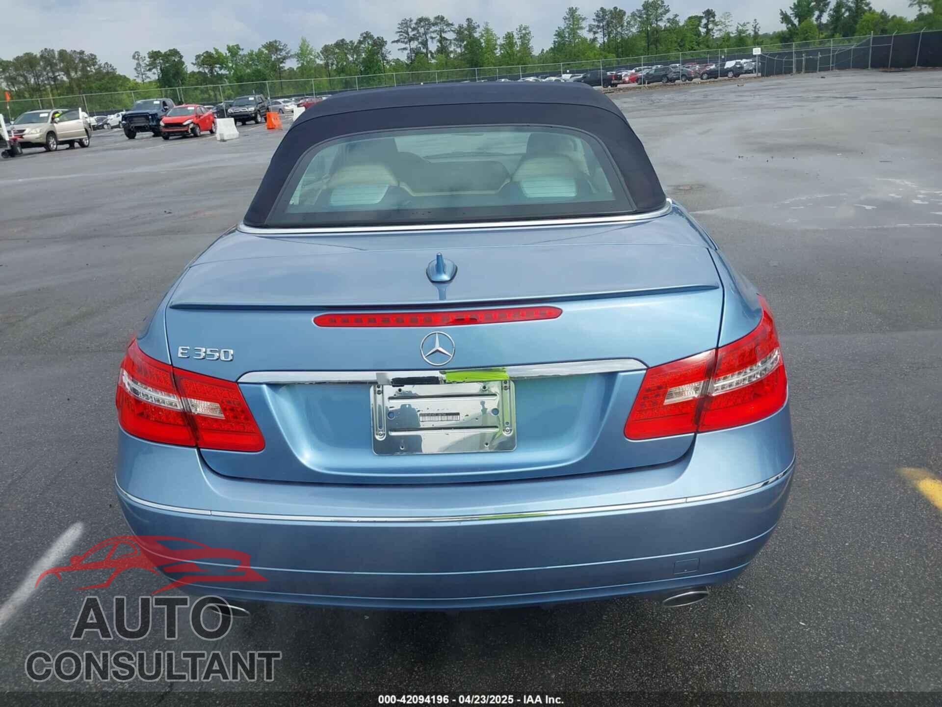 MERCEDES-BENZ E 350 2012 - WDDKK5KF4CF138794