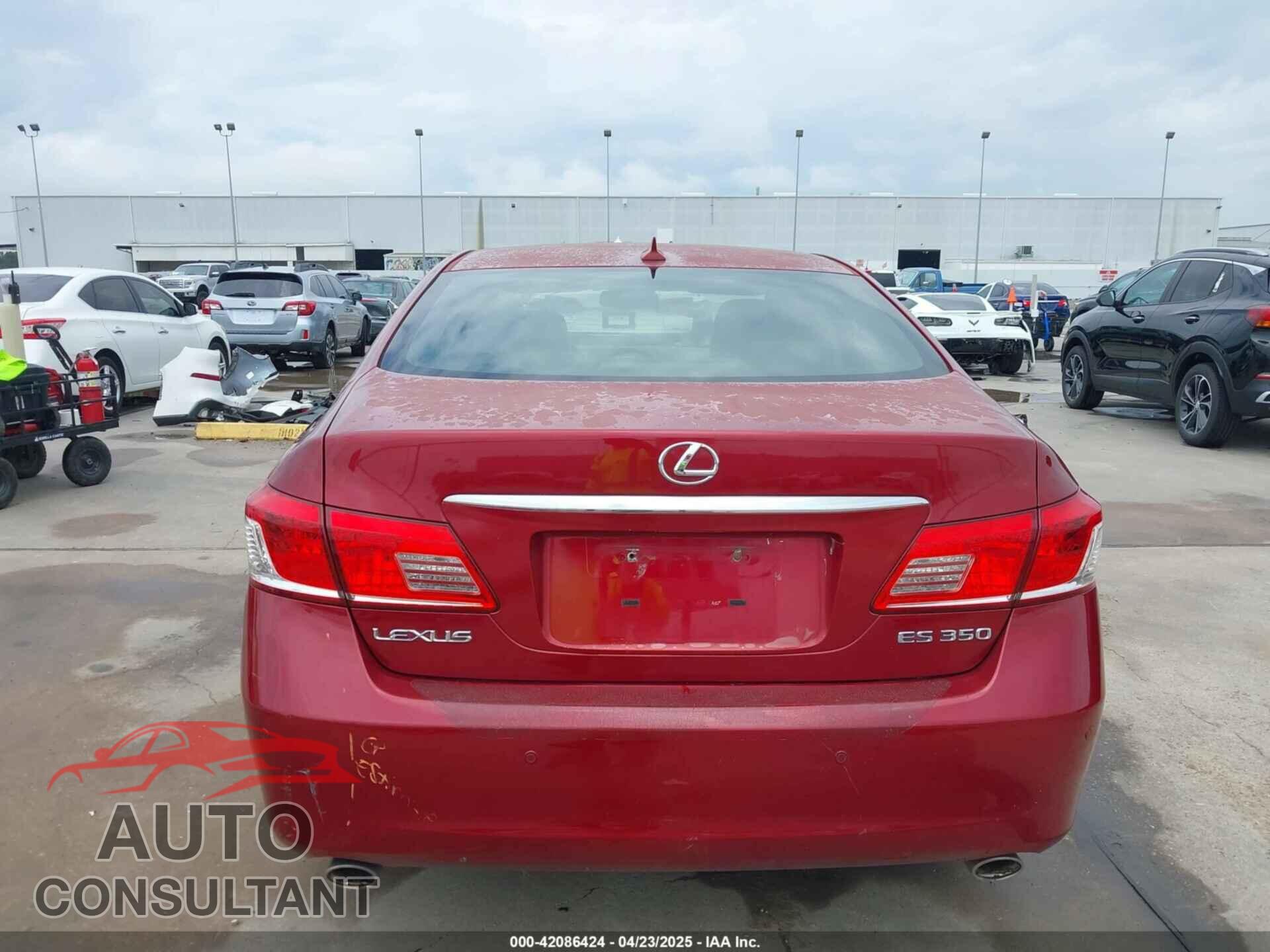 LEXUS ES 350 2010 - JTHBK1EG5A2391813