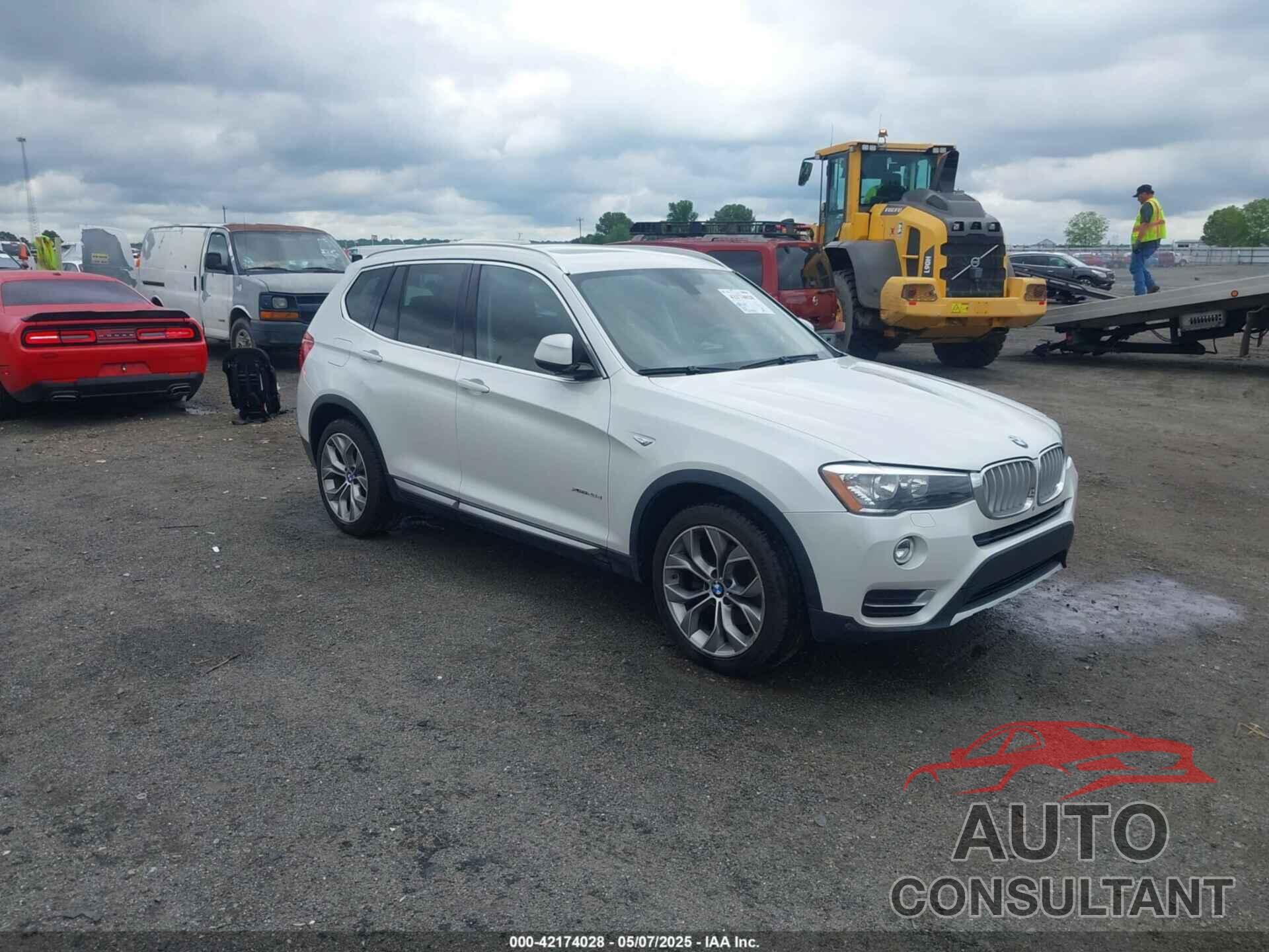 BMW X3 2015 - 5UXWY3C52F0E97882